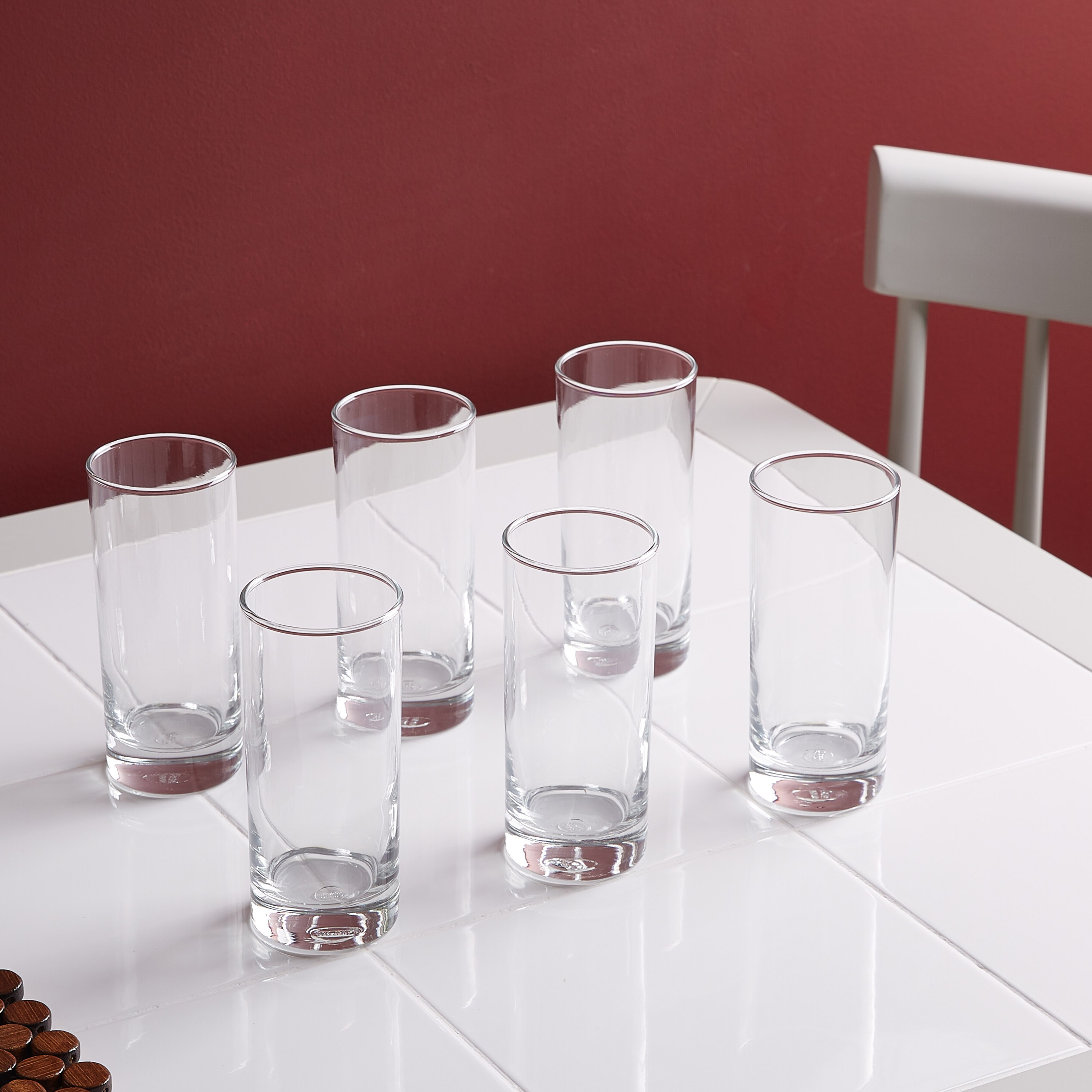 أكواب زجاج طويلة من سان مارينو - طقم من 6 قطع-hbxhomeware-hbxkitchen-image-1