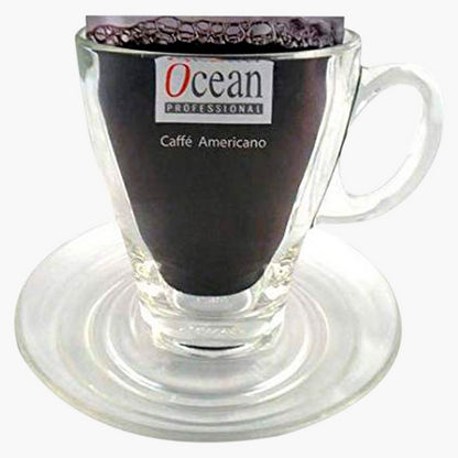 Ocean Americano Glass Mug - Set of 6