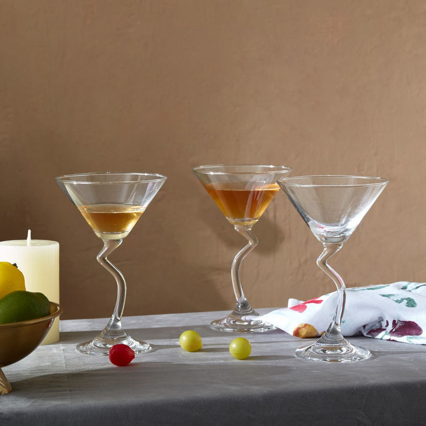 Ocean Salsa 6-Piece Cocktail Glass Set - 210 ml-Glassware-image-3