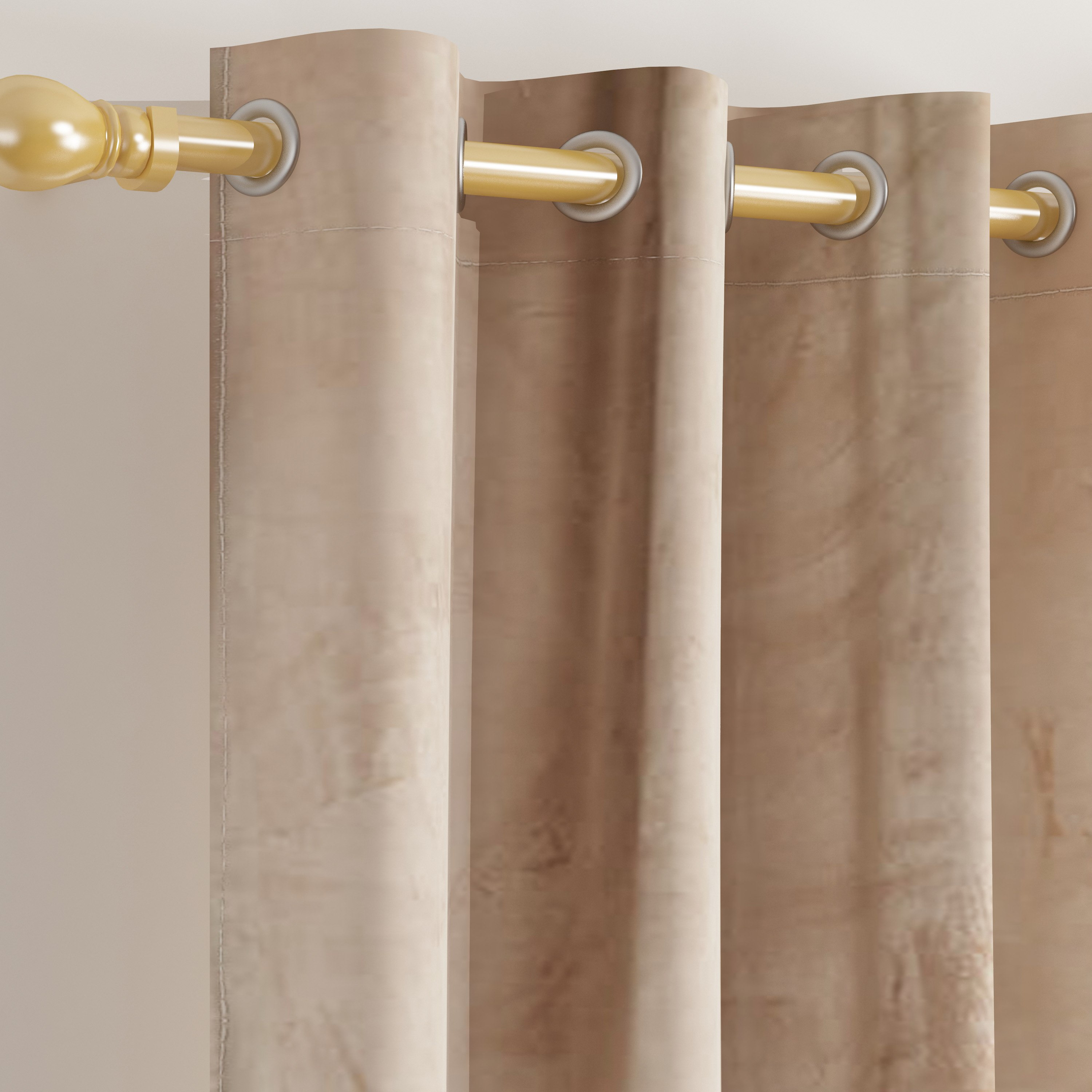 Dove 2-Piece Velvet Curtain Set - 135x300 cm-PROMO_QA_HB_B1G1_WWS_271025-image-2