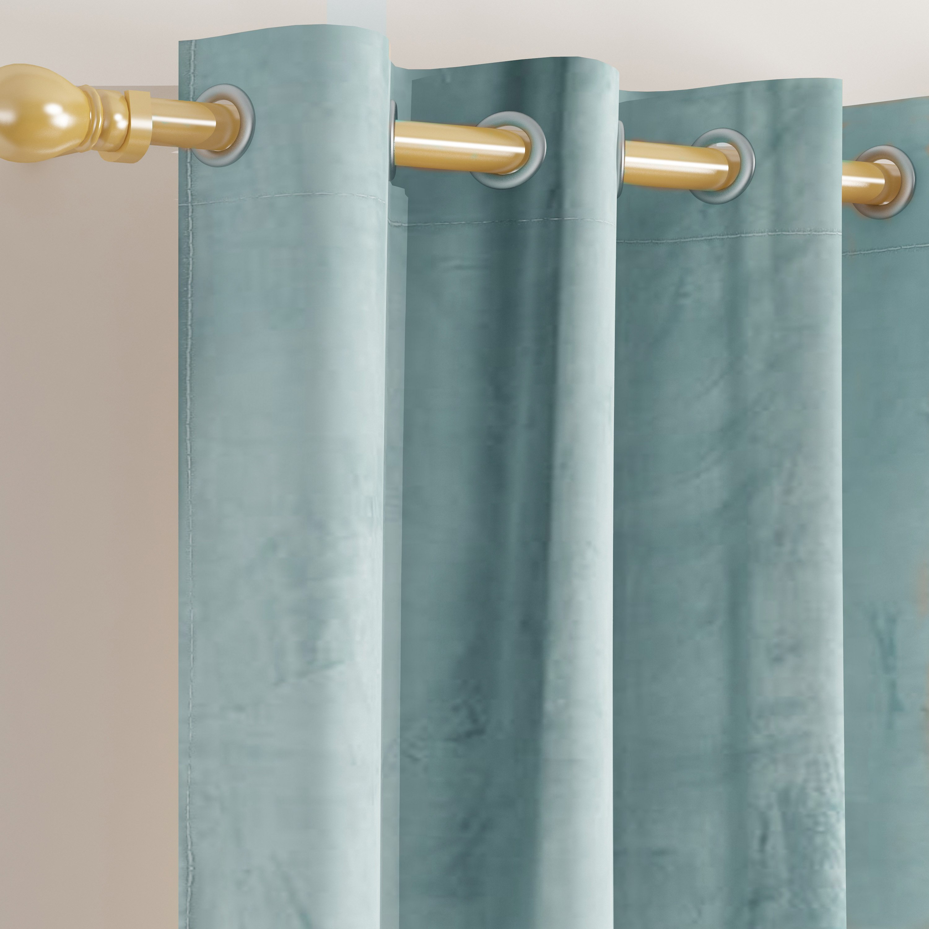 زوج ستائر مخمليّة من دوف - 135x300 سم-hbxbedroom-windowcoverings-curtains-image-2