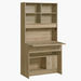 Gleam Study Desk with 1-Door and 1-Drawer Hutch-Desks-thumbnail-5