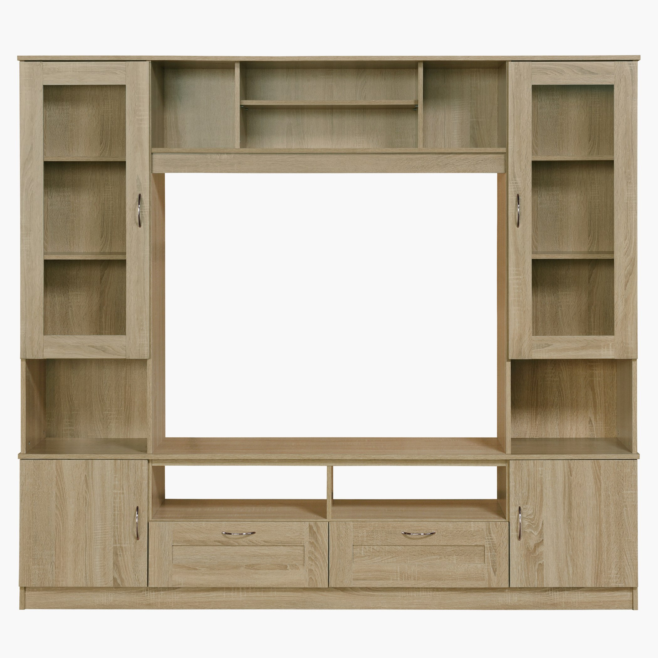 وحدة حائط للتلفاز حتى 45 بوصة من مازوري-hbxlivingroom-mediaunitsandstorage-wallunits-image-2