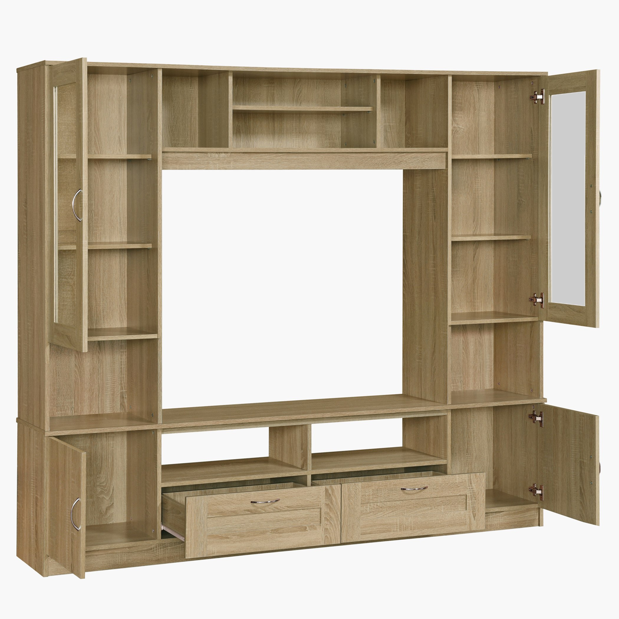 وحدة حائط للتلفاز حتى 45 بوصة من مازوري-hbxlivingroom-mediaunitsandstorage-wallunits-image-4