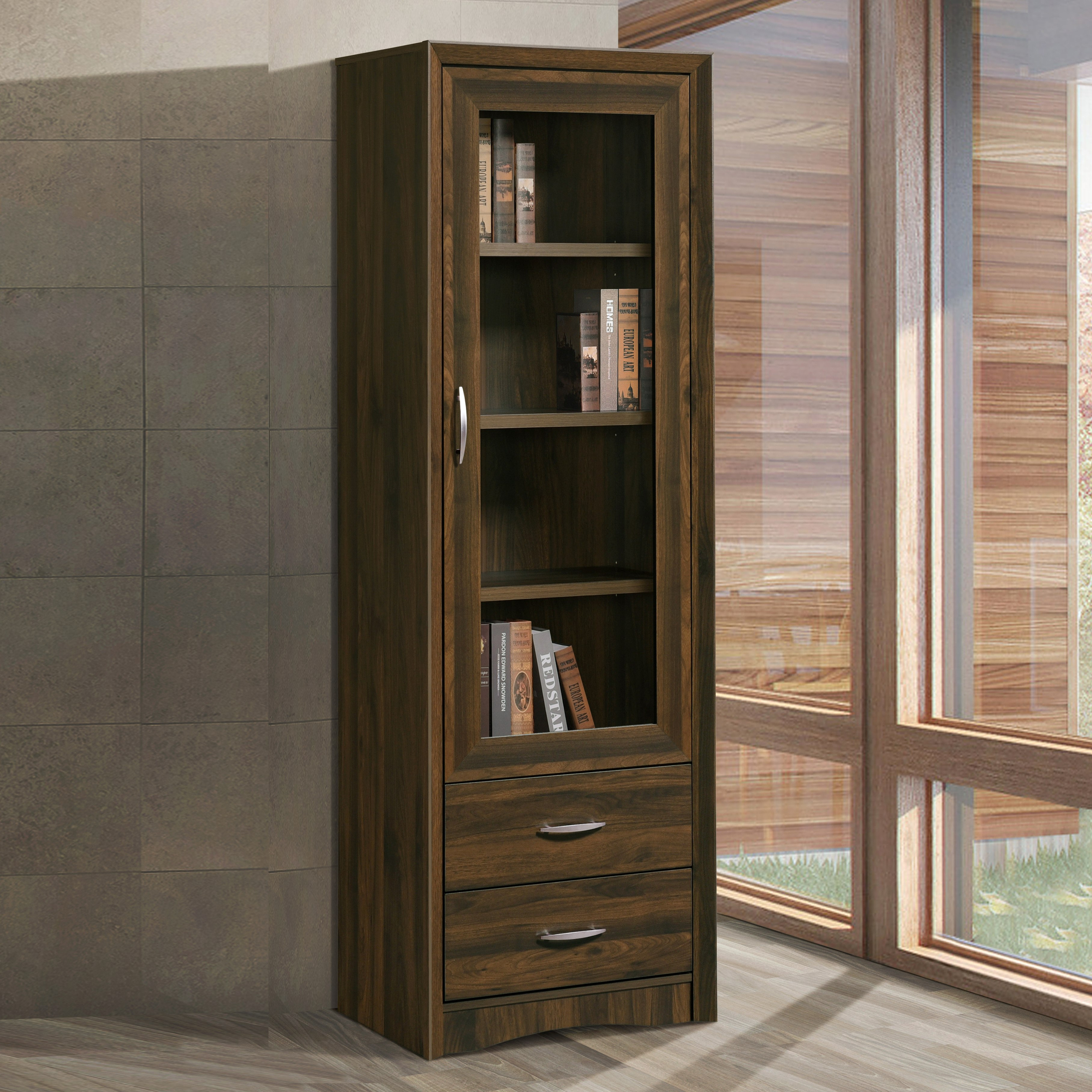 وحدة تخزين باب واحد و2 درج من ستارك-hbxfurniture-office-bookcases-image-1