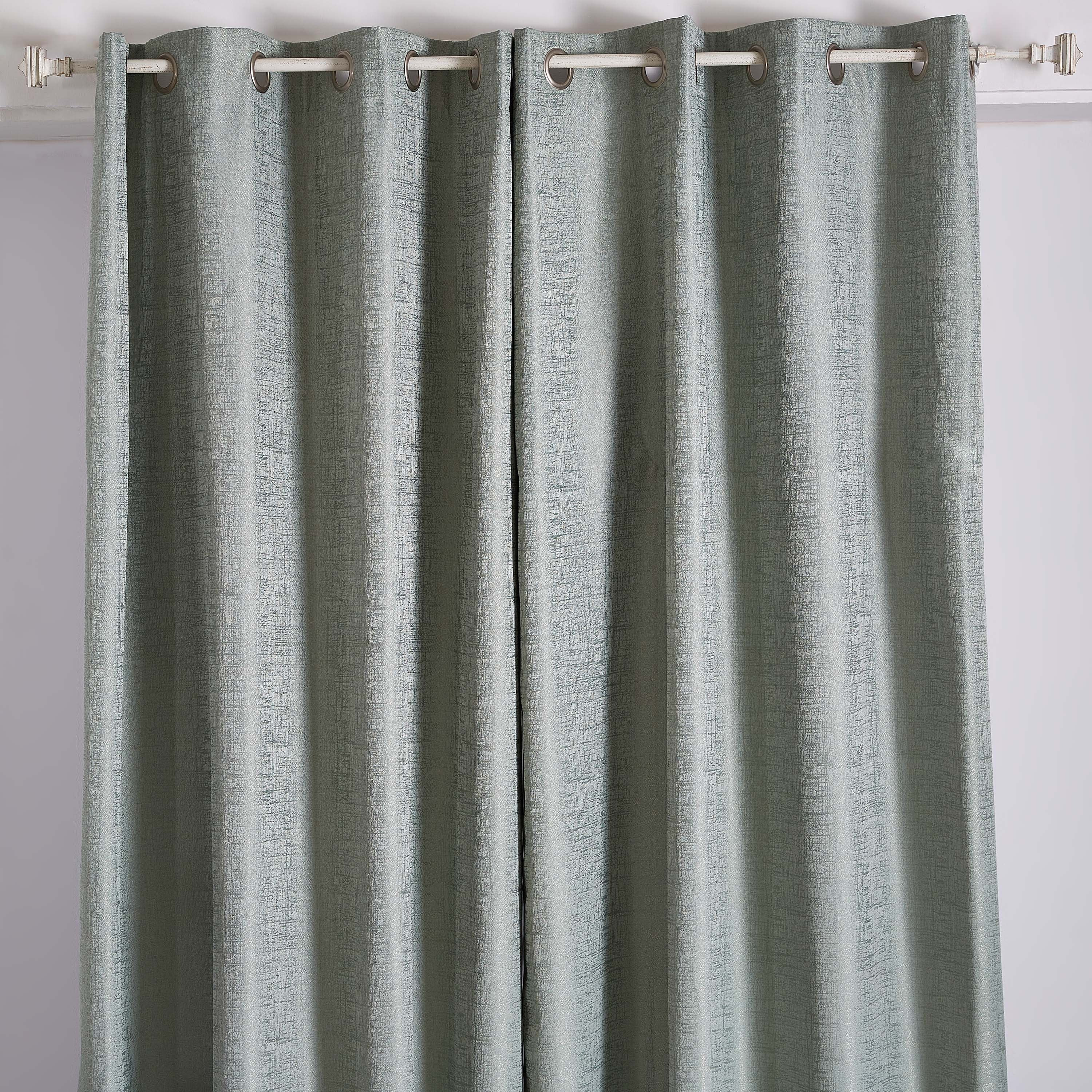 Martha Jacquard Blackout Curtain Pair - 140x300 cm-hbxbedroom-windowcoverings-curtains-image-1