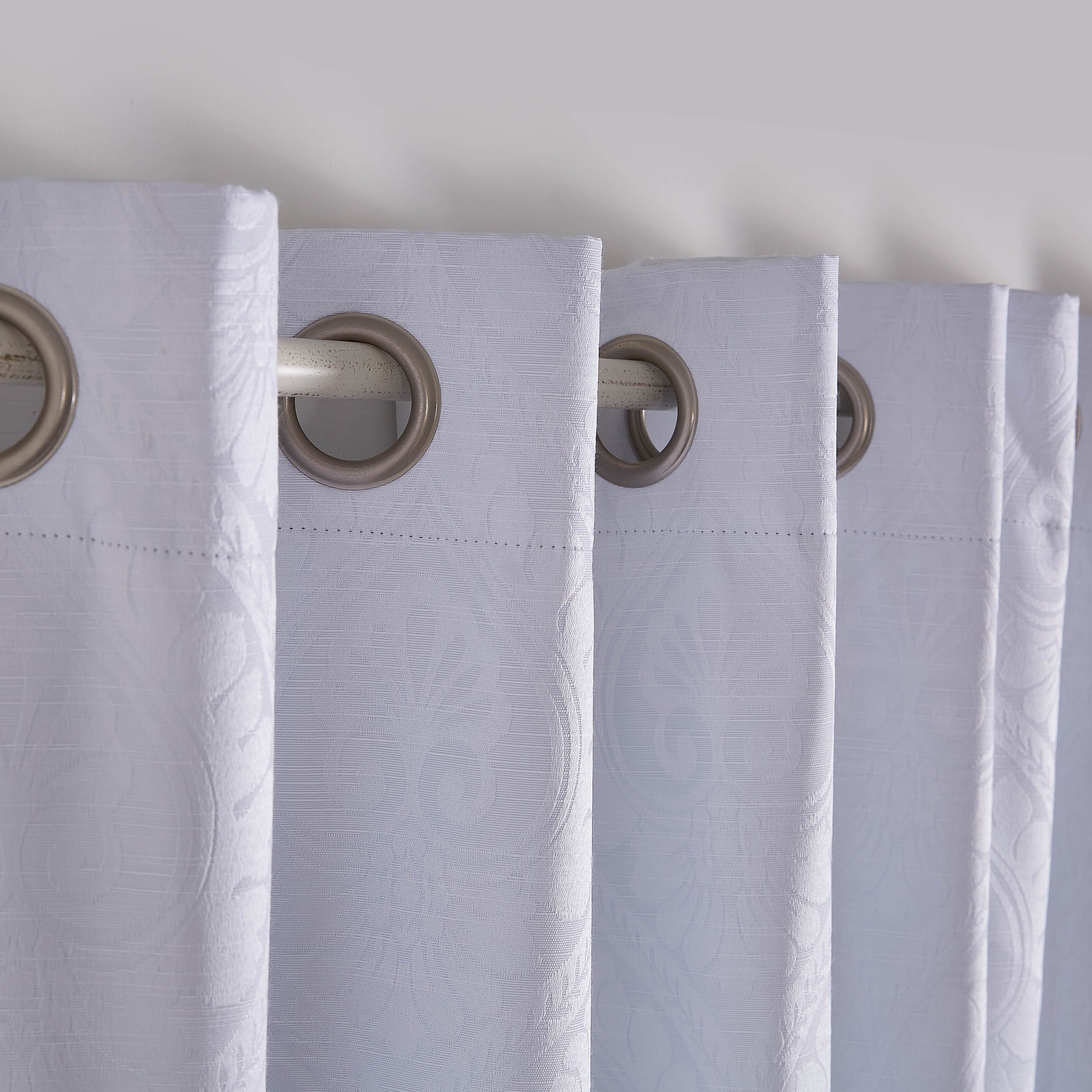 Monique Jacquard Blackout Curtain Pair - 140x240 cm-hbxbedroom-windowcoverings-curtains-image-2