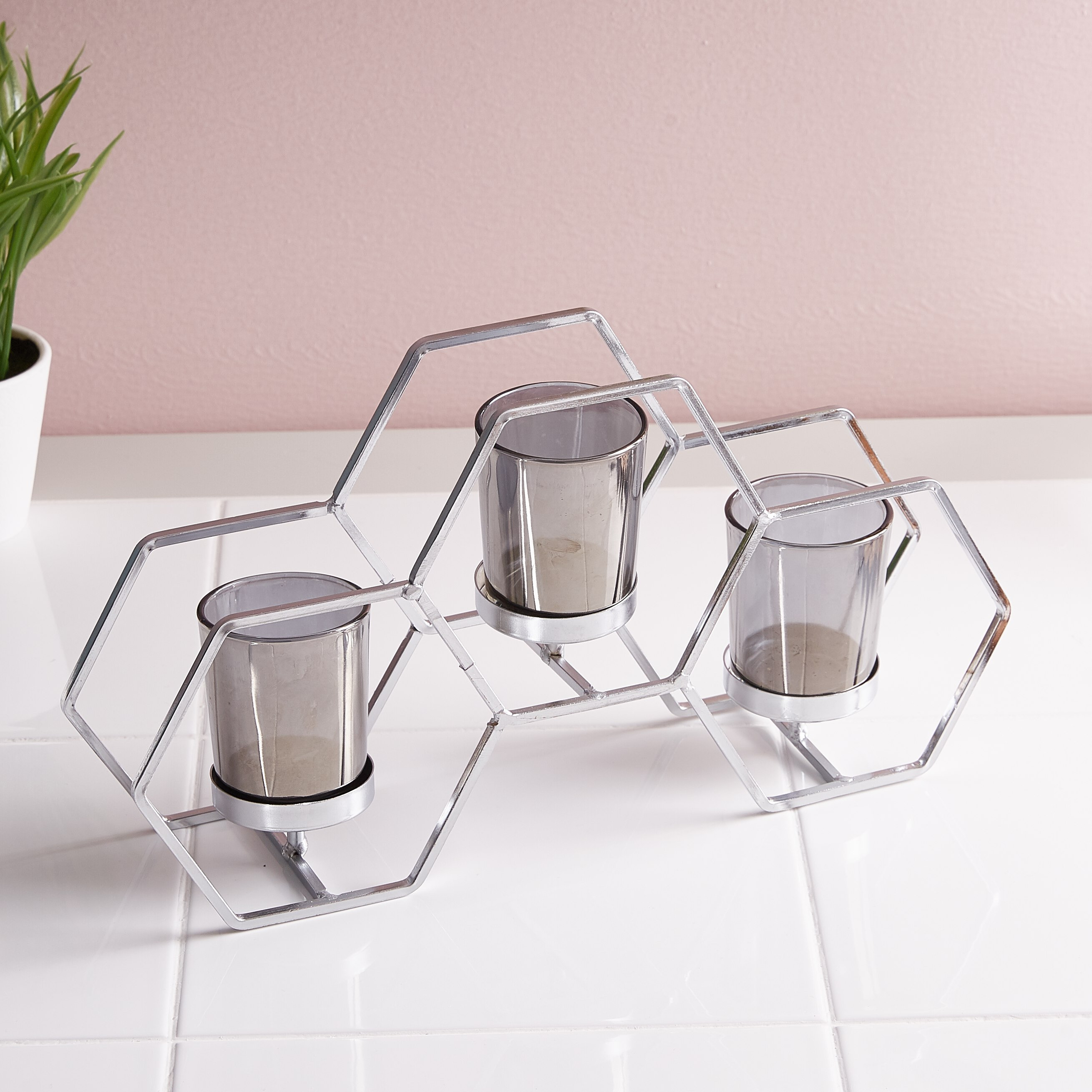 حامل شموع مزيّن من ليف-hbxlivingroom-decorandaccessories-candleholders-image-1