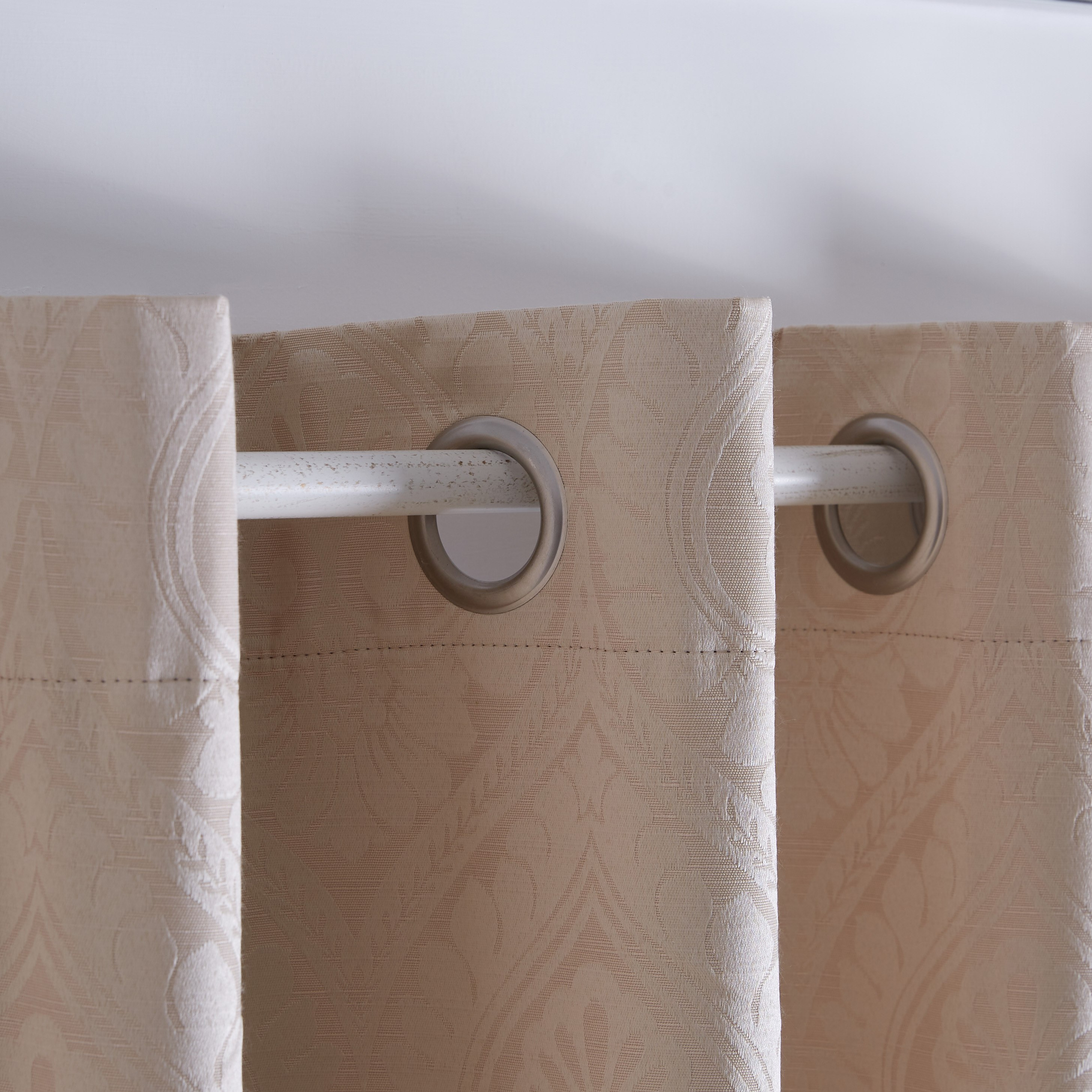 Monique Jacquard Blackout Curtain Pair - 140x240 cm-hbxbedroom-windowcoverings-curtains-image-2