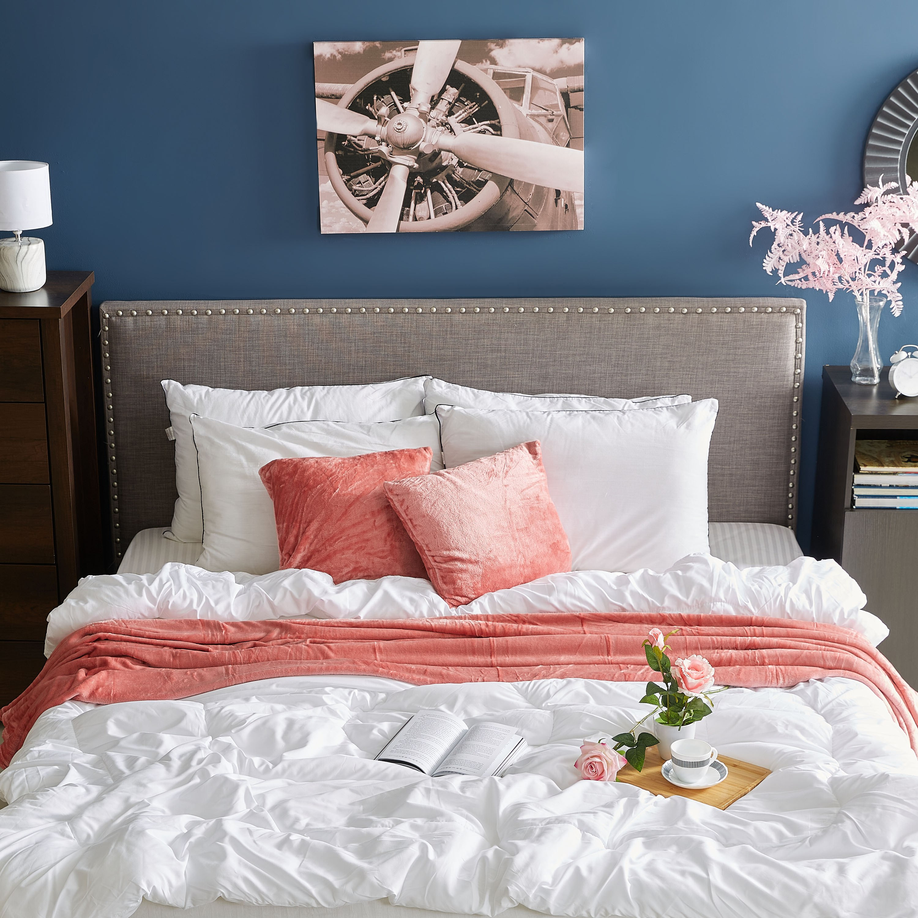 طقم وسادة محشوة قطعتين من لافيش 45x45 سم-hbxlivingroom-furnishings-cushionsandcovers-filledcushions-image-4