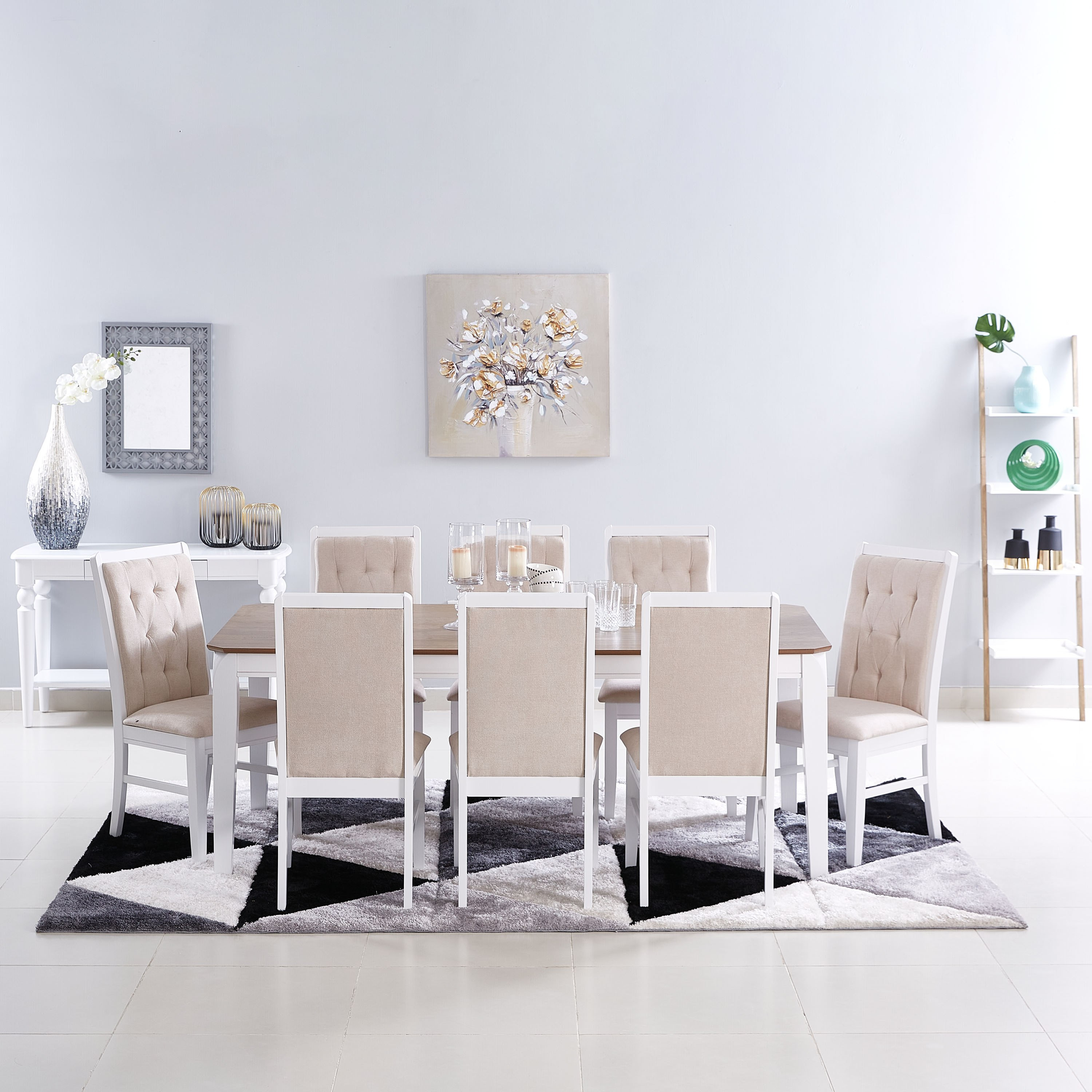 طقم سفرة 8 مقاعد من ساينتشر-hbxfurniture-diningtablesandsets-diningsets-eightseater-image-6