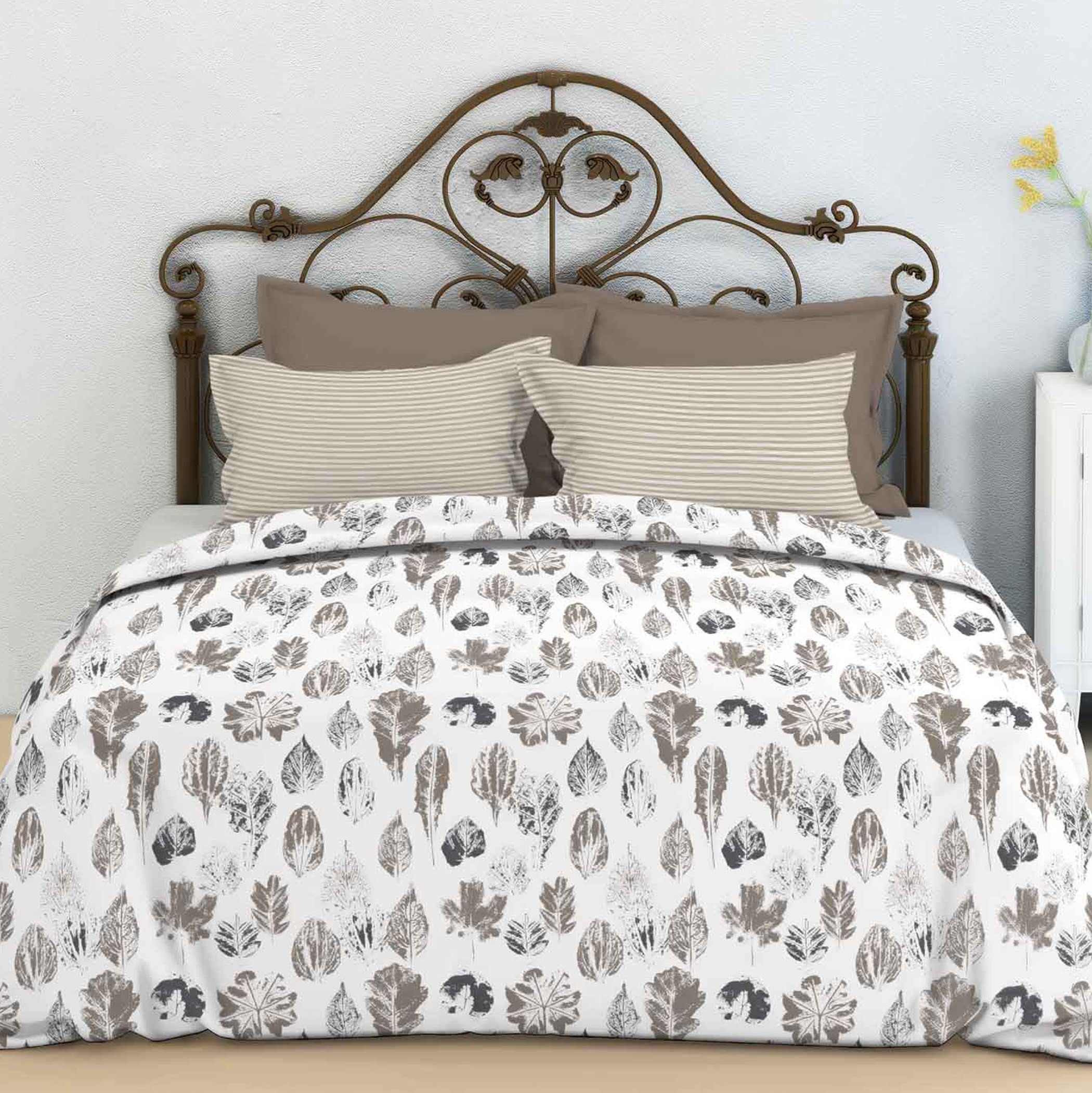 طقم شرشف مسطّح كينج 3 قطع برائحة خشب الصندل - 274x274 سم-hbxhomeware-hbxbedroom-image-2