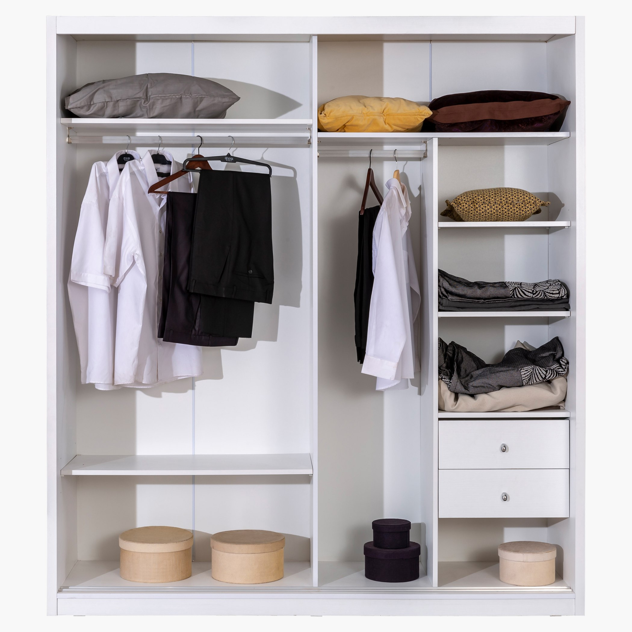 خزانة ملابس بباب انزلاقي مع مرآة من هالمستاد-hbxfurniture-wardrobes-image-4