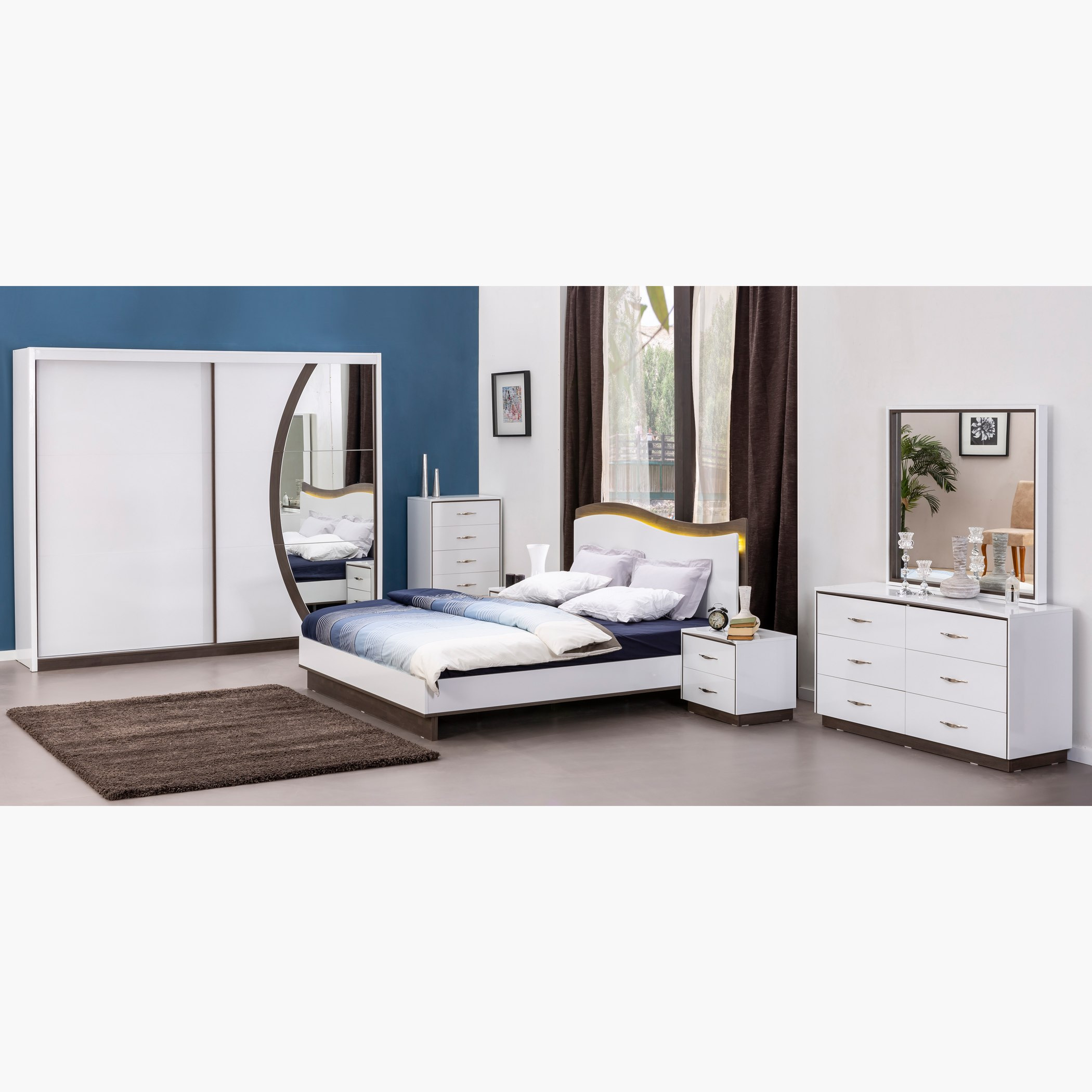 سرير كينج من أوشن- 180x200  سم-hbxfurniture-bedsandbedsets-beds-king-image-7