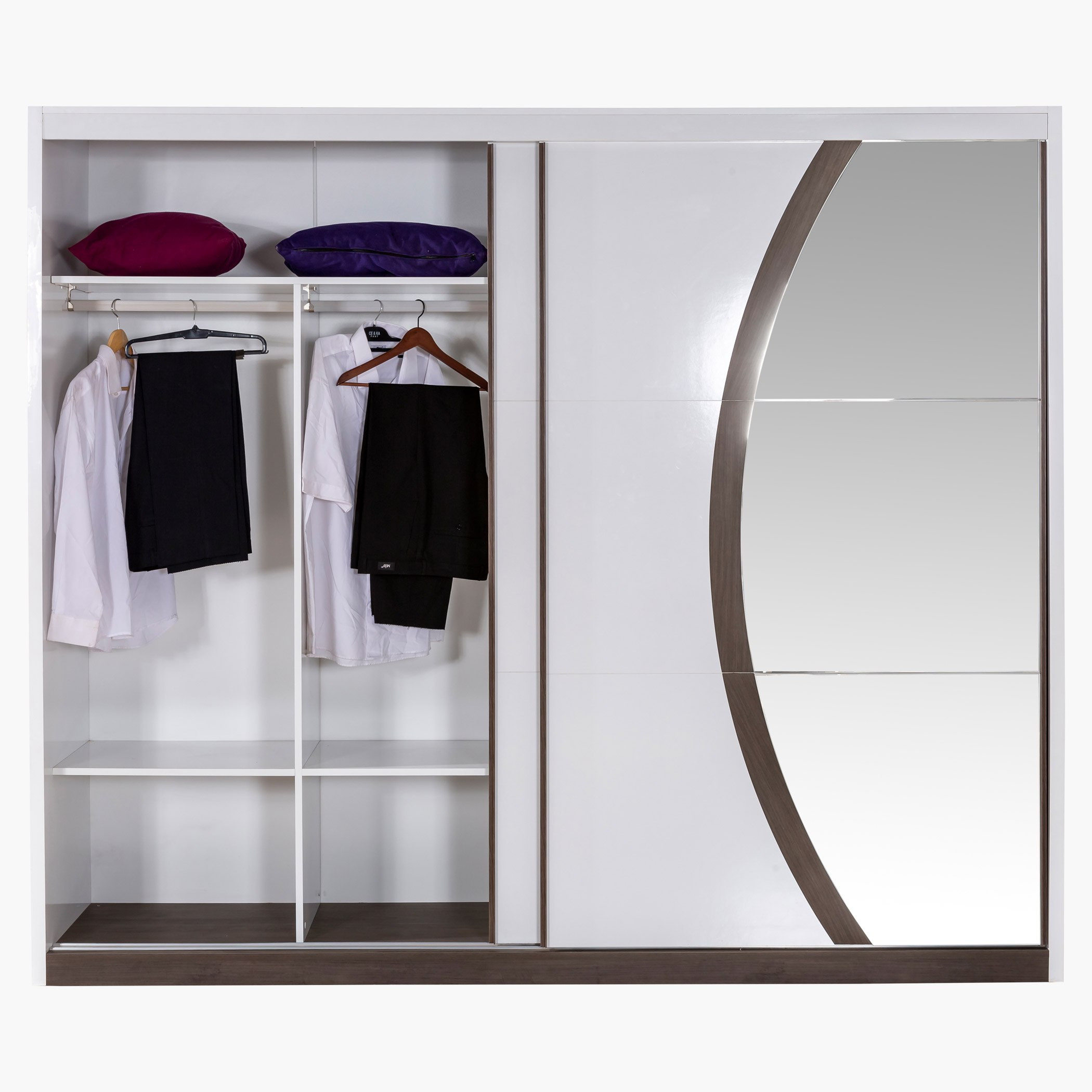 خزانة ملابس بباب انزلاقي مع مرآة من أوشن-hbxfurniture-wardrobes-image-3