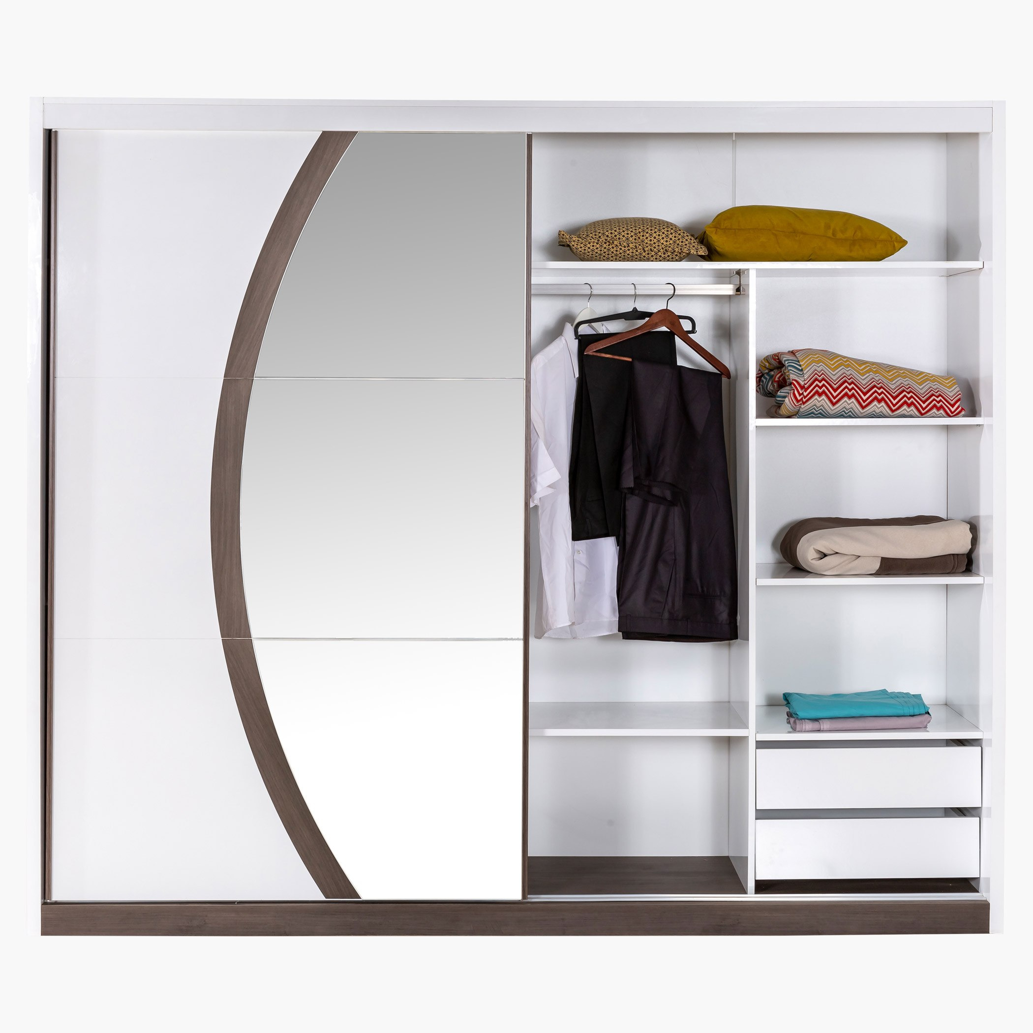 خزانة ملابس بباب انزلاقي مع مرآة من أوشن-hbxfurniture-wardrobes-image-4