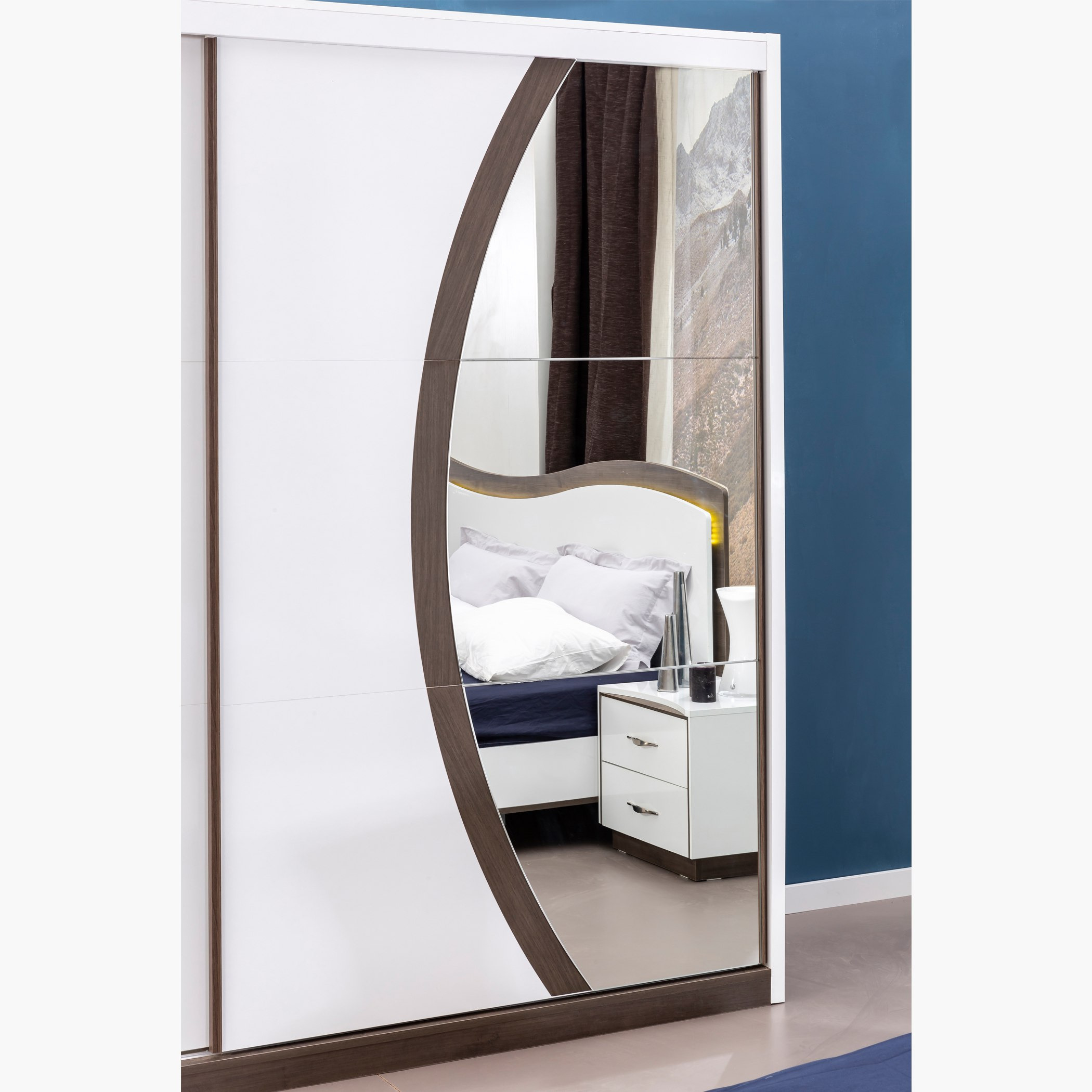 خزانة ملابس بباب انزلاقي مع مرآة من أوشن-hbxfurniture-wardrobes-image-7