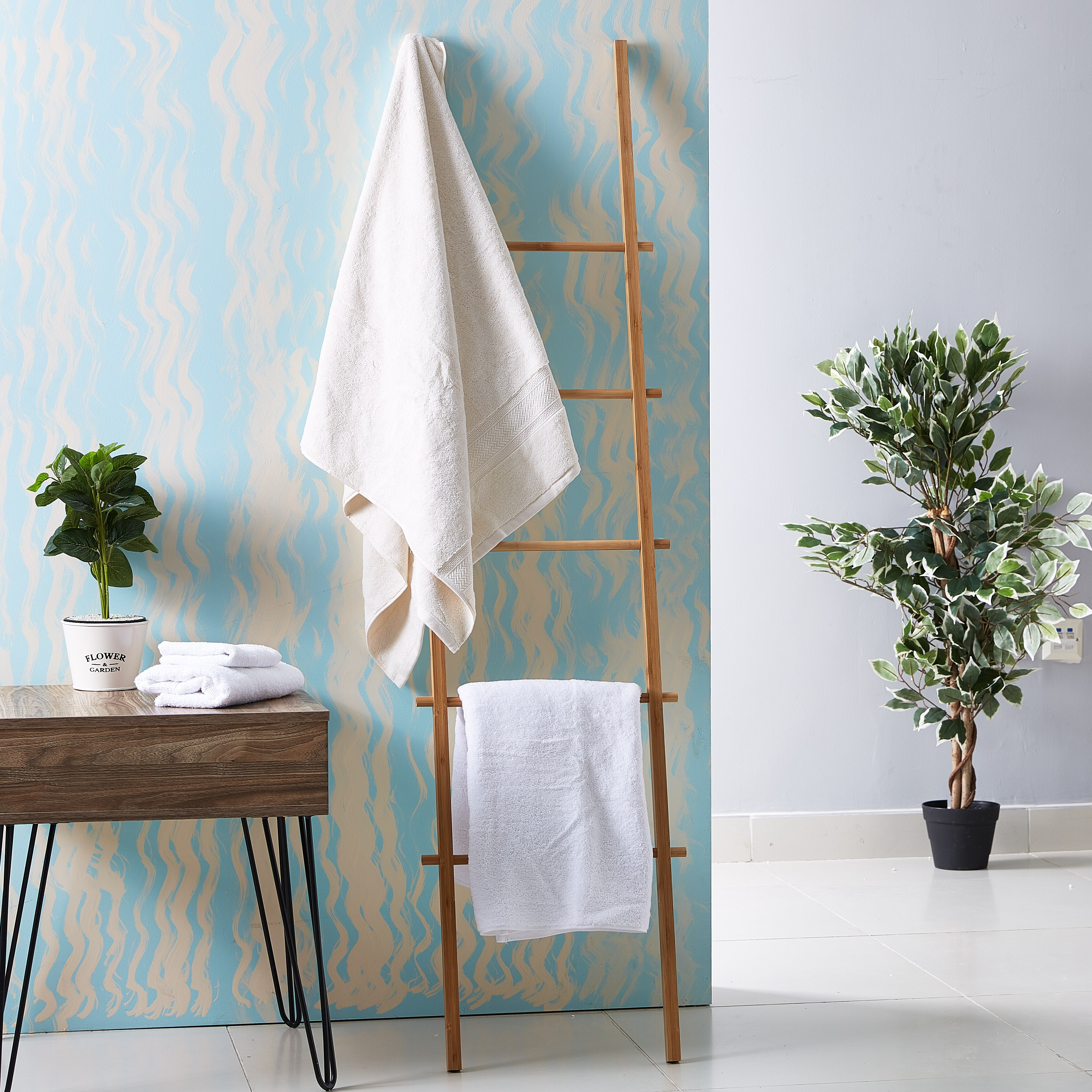 منشفة حمّام بارزة الملمس من جود تو نايتر - 70x140 سم-hbxbathroom-bathroomtextiles-image-3
