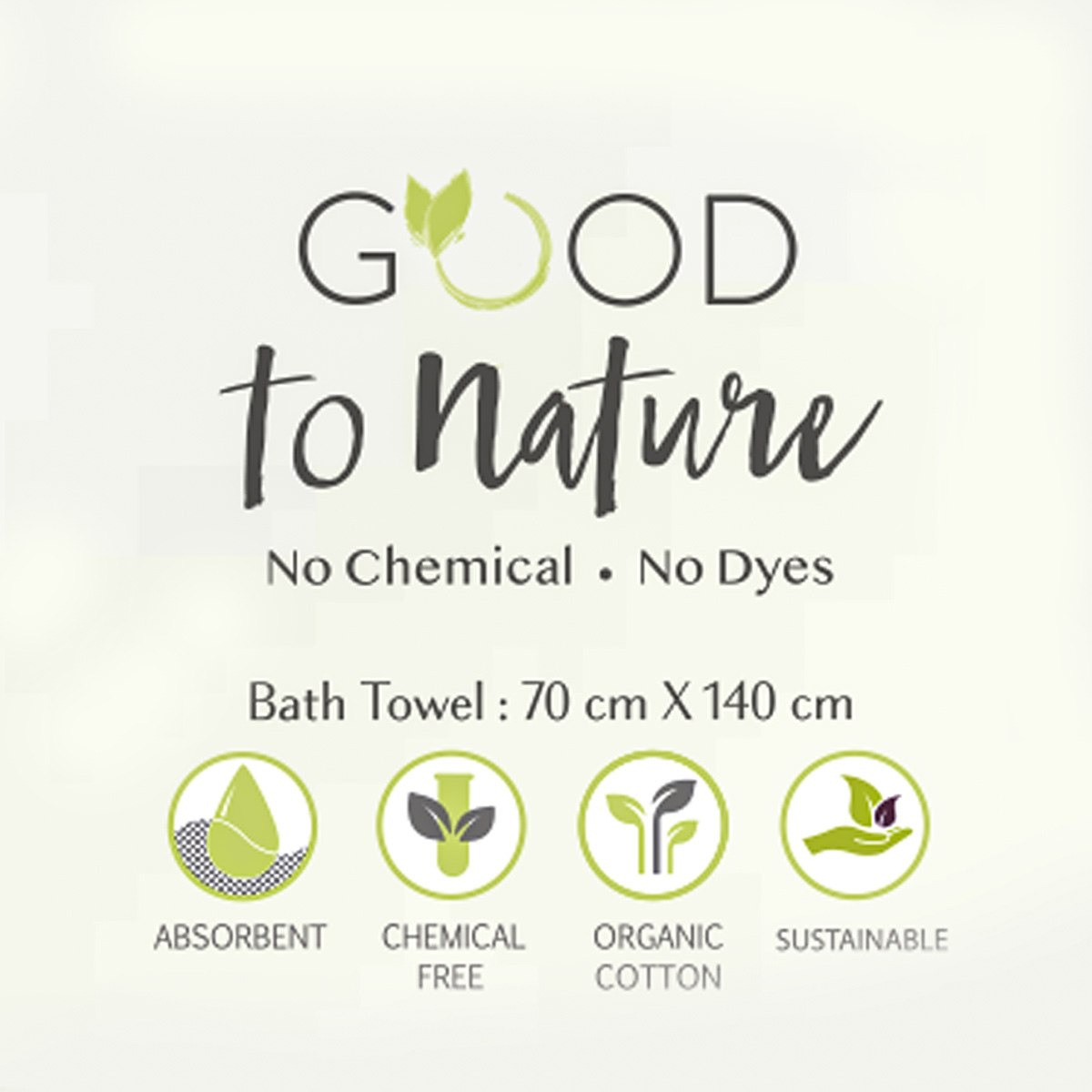منشفة حمّام بارزة الملمس من جود تو نايتر - 70x140 سم-hbxbathroom-bathroomtextiles-image-4