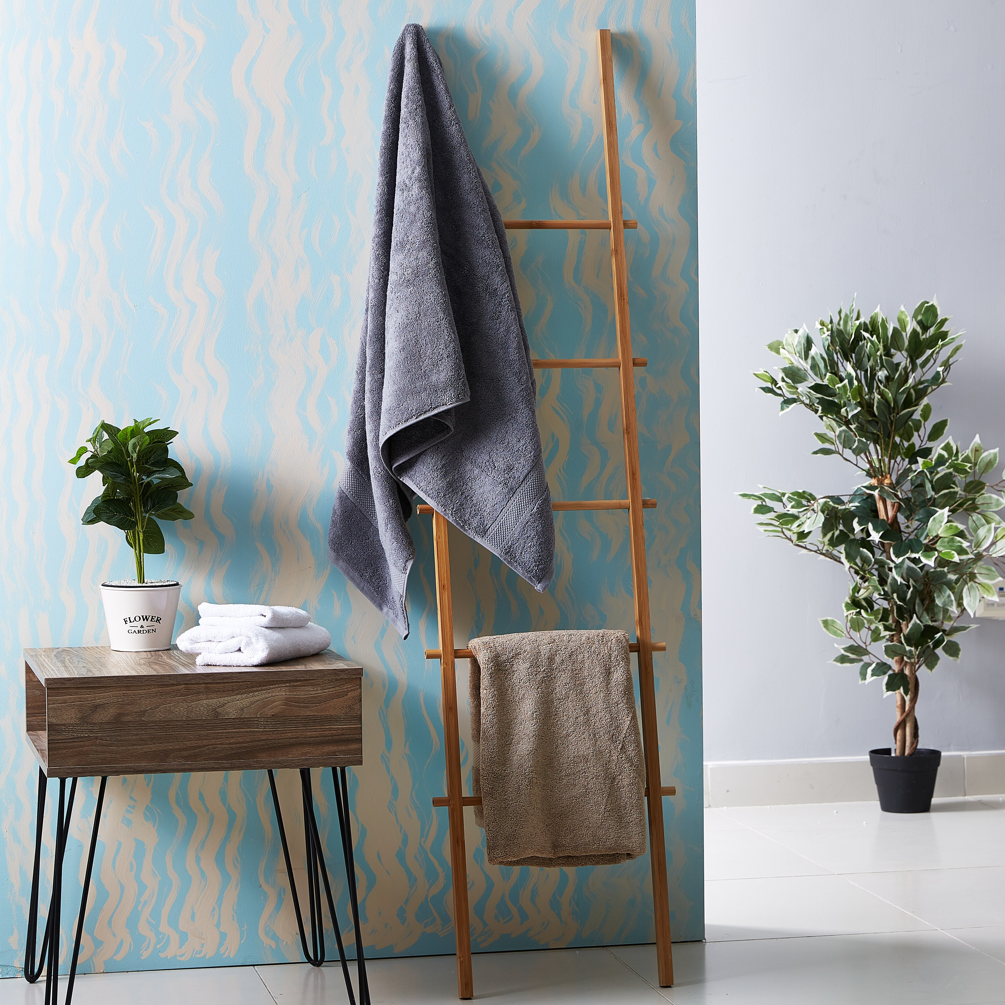 منشفة حمّام بارزة الملمس من سمارت سيل - 70x140 سم-hbxbathroom-bathroomtextiles-image-3