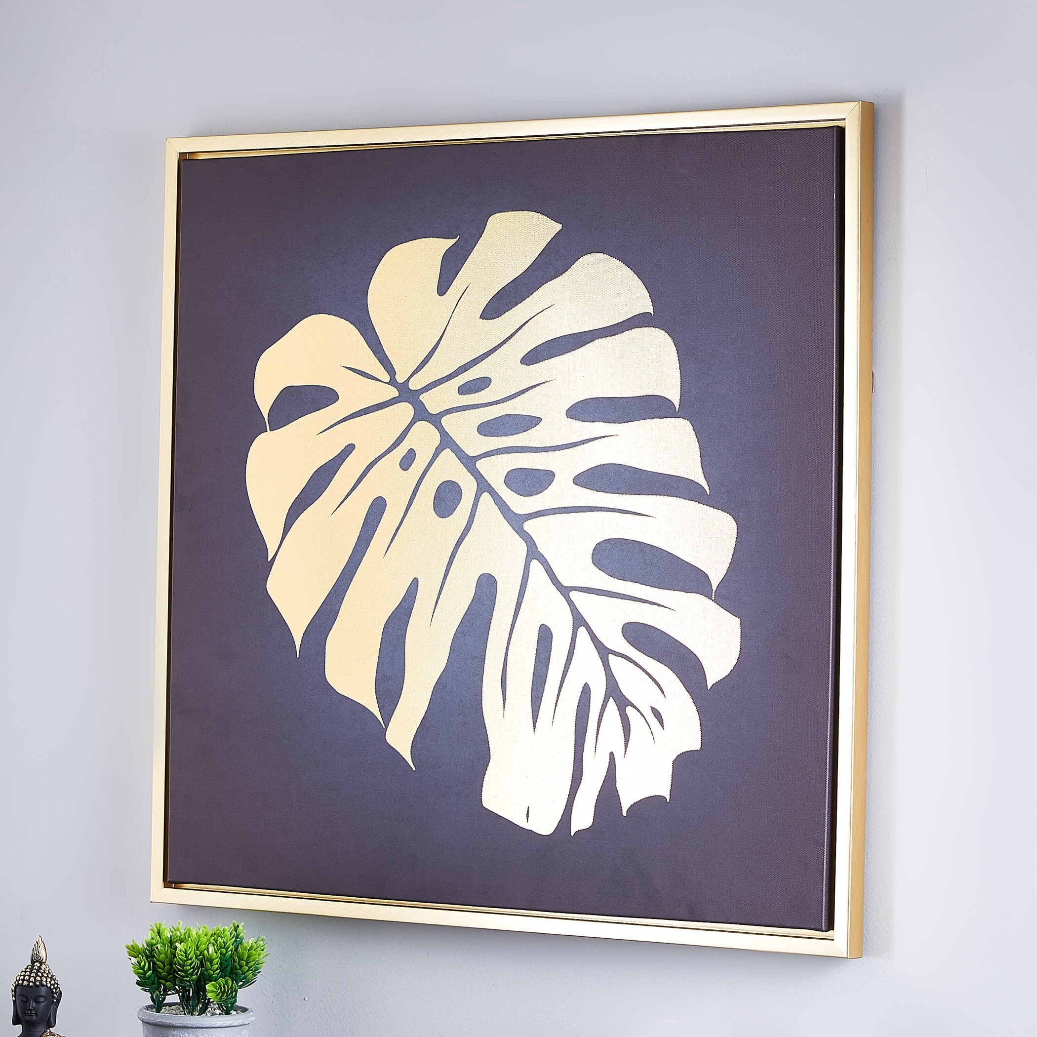 Gold Leaf Canvas Print Framed Picture-PROMO_HB_AE_B1G1_250925-image-2