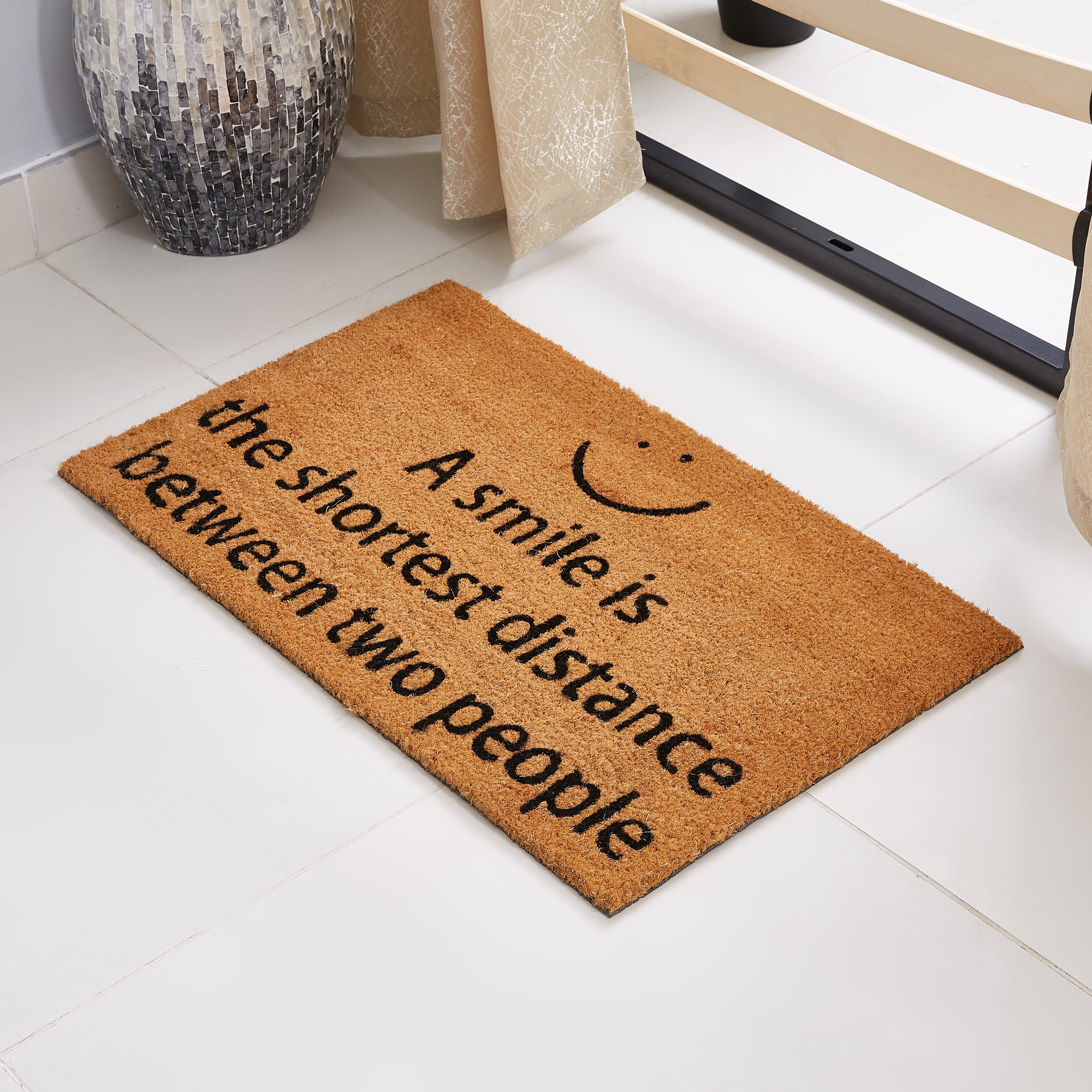 Smile Printed Doormat - 45x75 cm-PROMO_HB_AE_B1G1_250925-image-1
