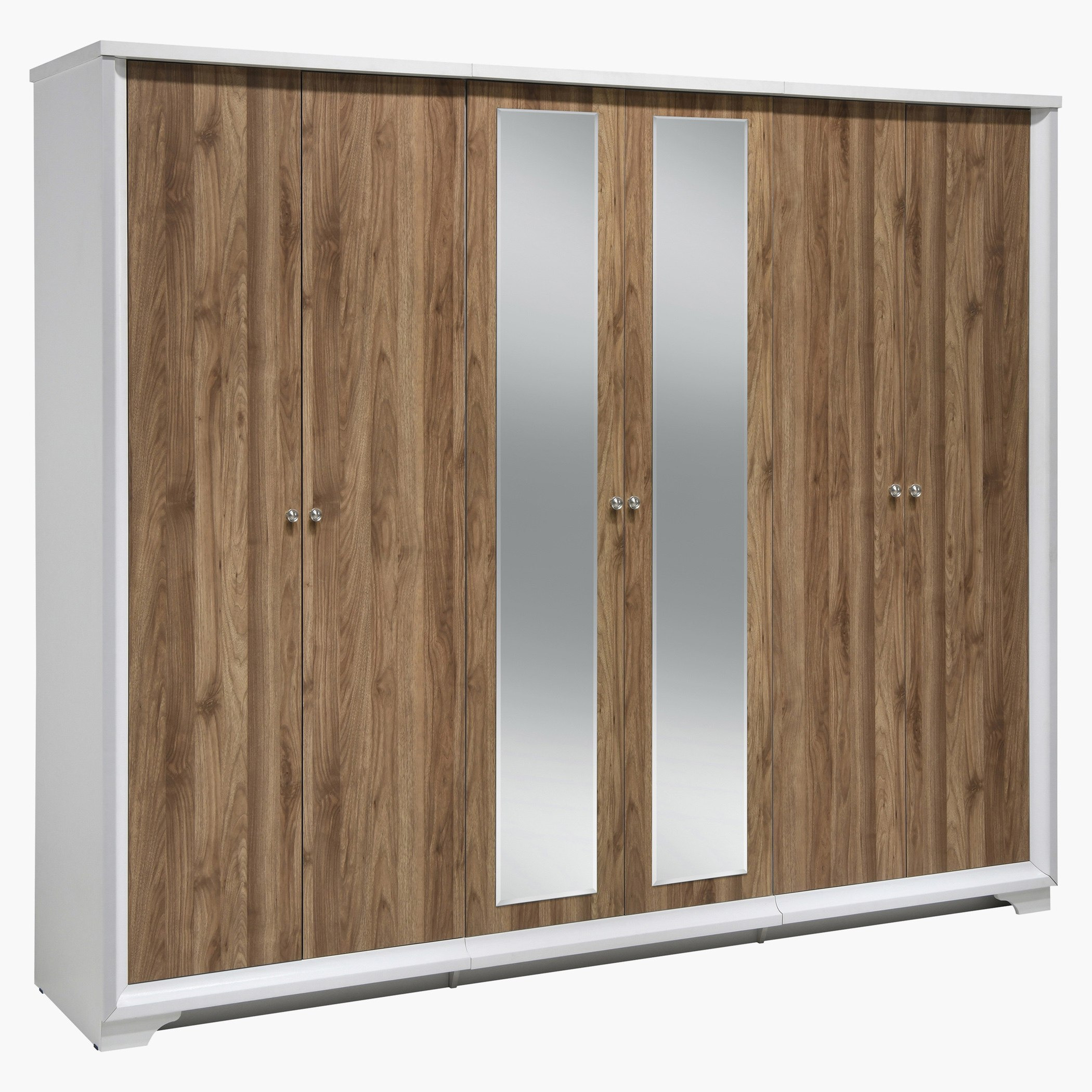 خزانة ملابس بـ 6 أبواب ومرآتان من سجنتشر-hbxfurniture-wardrobes-image-2