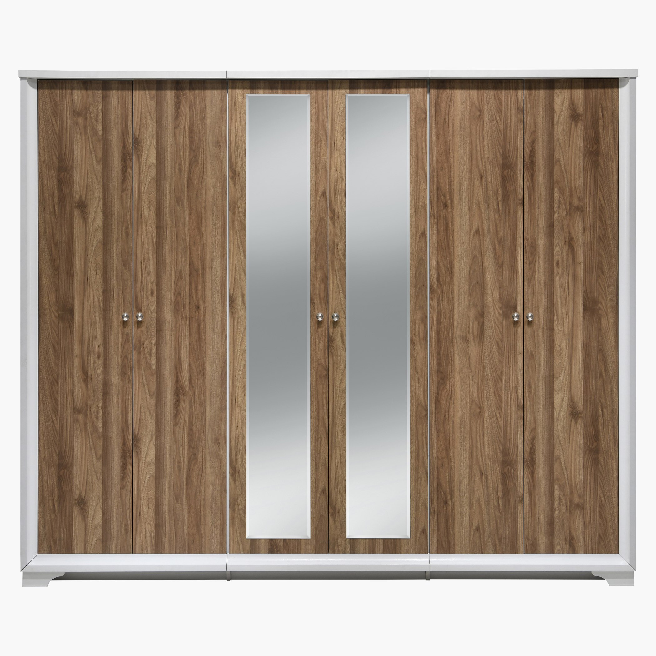 خزانة ملابس بـ 6 أبواب ومرآتان من سجنتشر-hbxfurniture-wardrobes-image-3