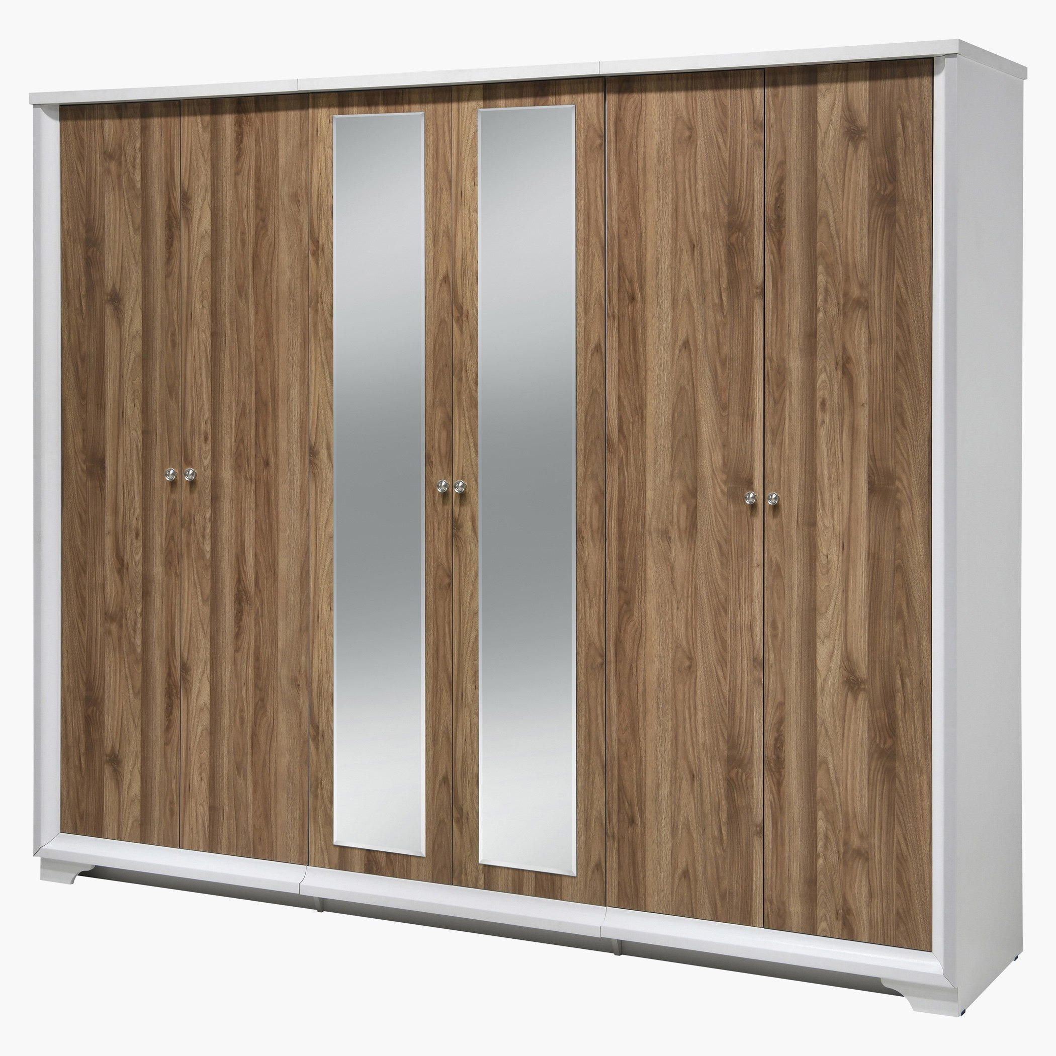 خزانة ملابس بـ 6 أبواب ومرآتان من سجنتشر-hbxfurniture-wardrobes-image-4