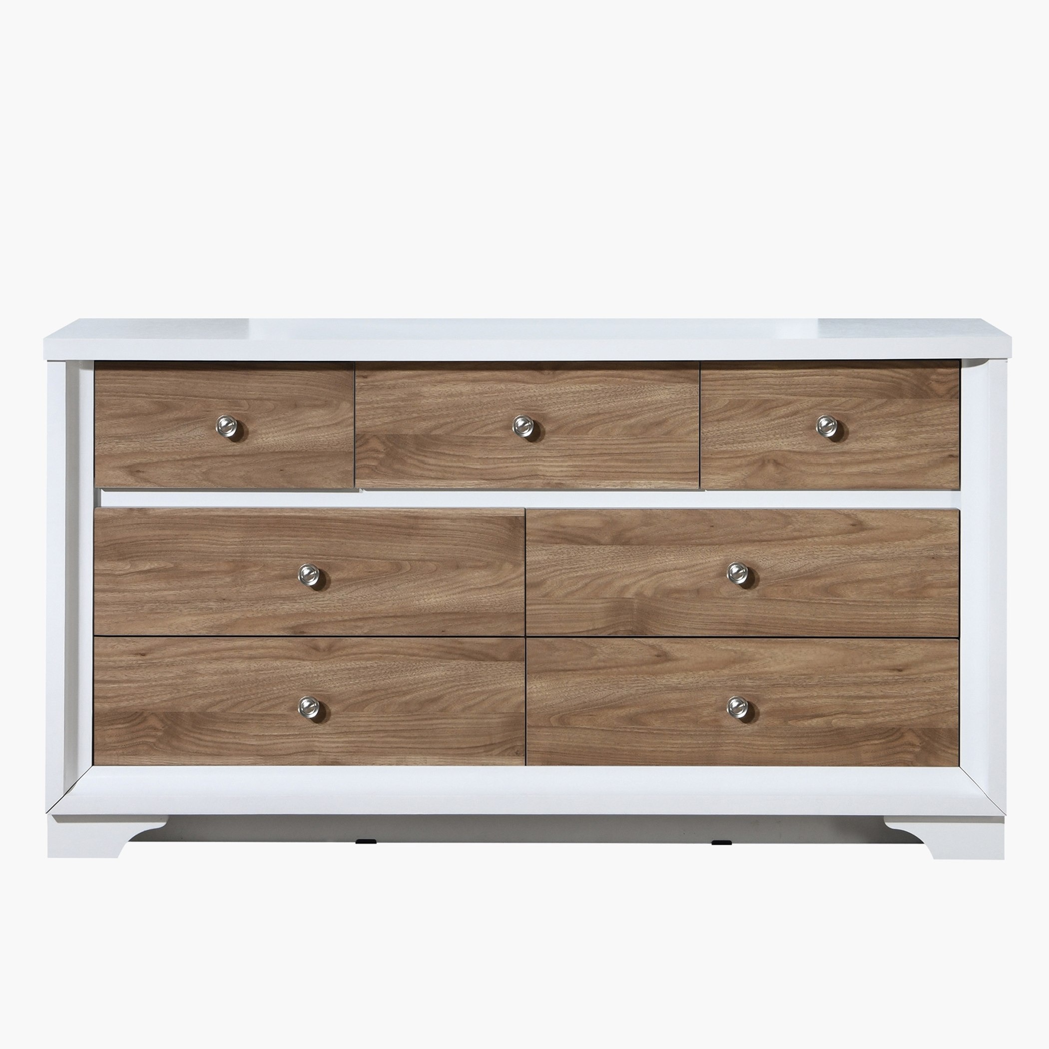 طاولة تزيين كبيرة 7 أدراج دون مرآة من سيجناتشر-hbxfurniture-bedroom-dressersandmirrors-image-2
