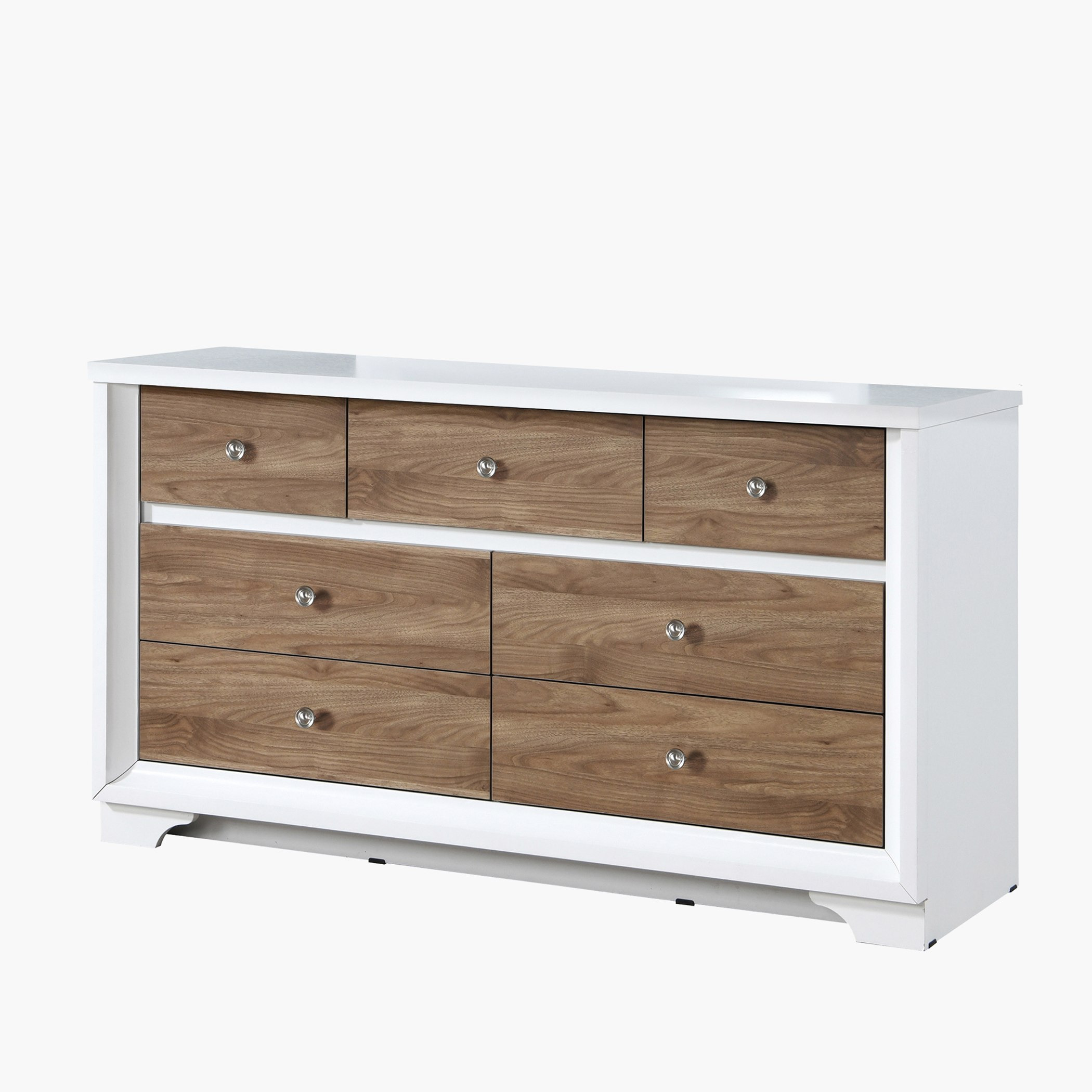 طاولة تزيين كبيرة 7 أدراج دون مرآة من سيجناتشر-hbxfurniture-bedroom-dressersandmirrors-image-3