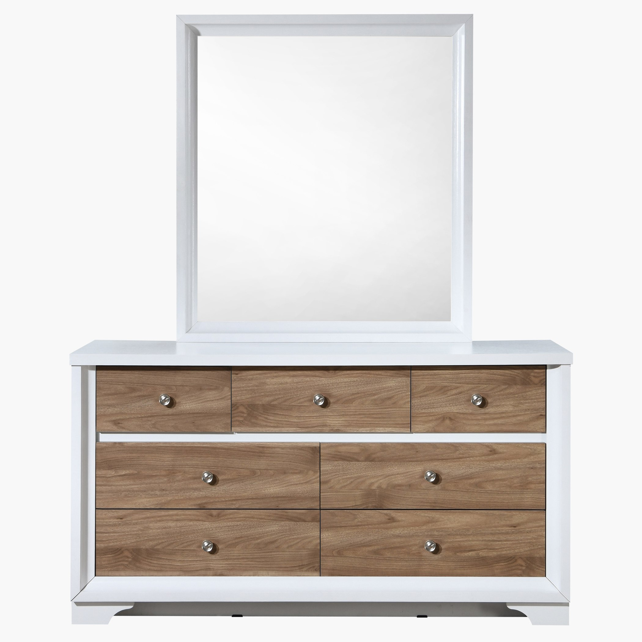 طاولة تزيين كبيرة 7 أدراج دون مرآة من سيجناتشر-hbxfurniture-bedroom-dressersandmirrors-image-6