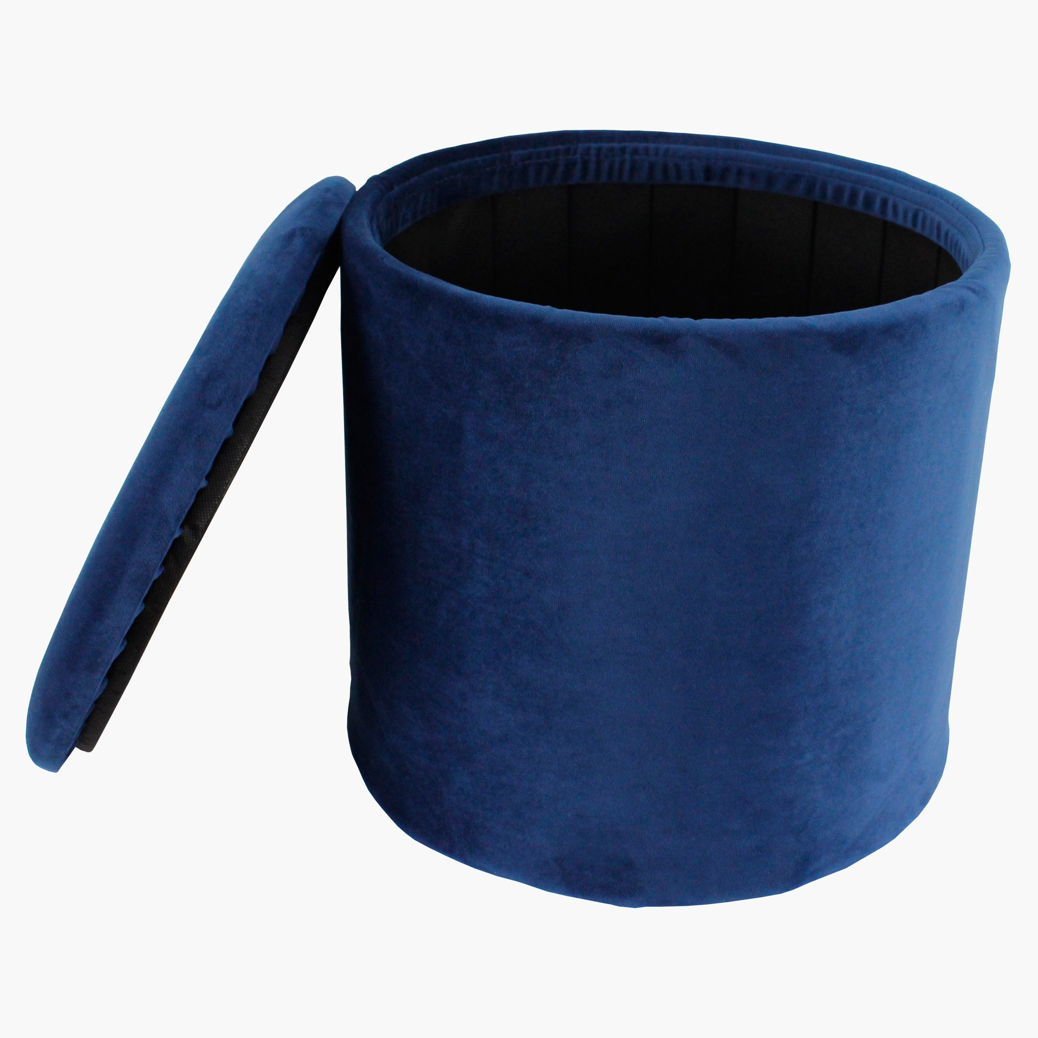 Barrel Folding Storage Ottoman-hbxlivingroom-sofasandarmchairs-ottomansandfootstools-image-2