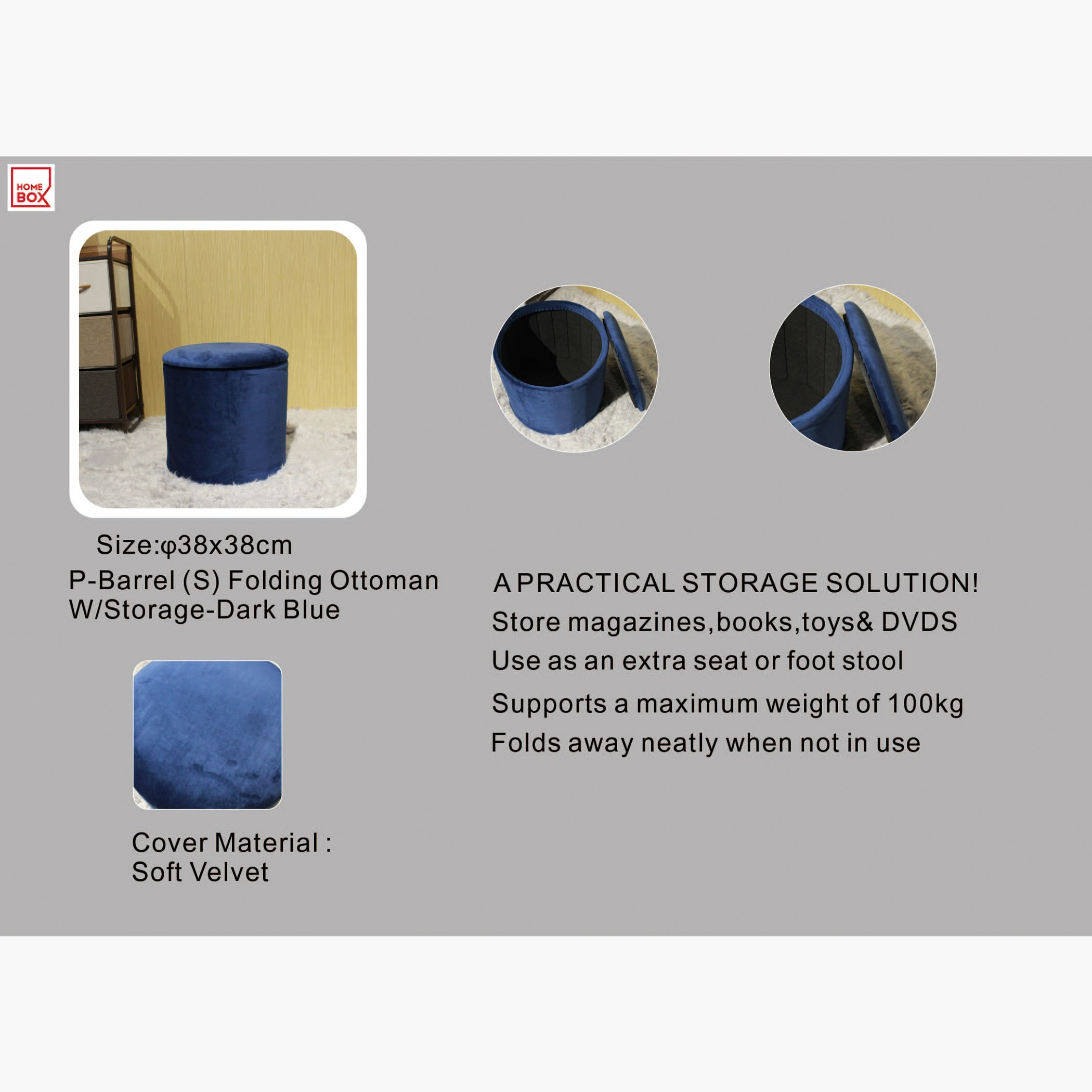 Barrel Folding Storage Ottoman-hbxlivingroom-sofasandarmchairs-ottomansandfootstools-image-4