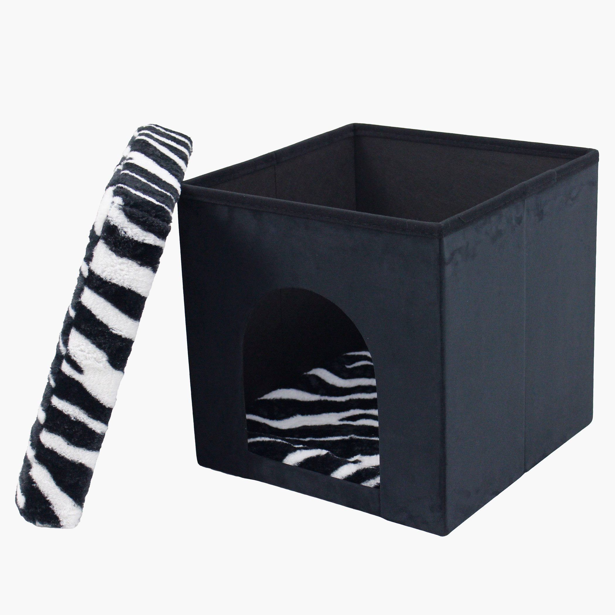 Pet Folding Ottoman with Storage-hbxlivingroom-sofasandarmchairs-ottomansandfootstools-image-2