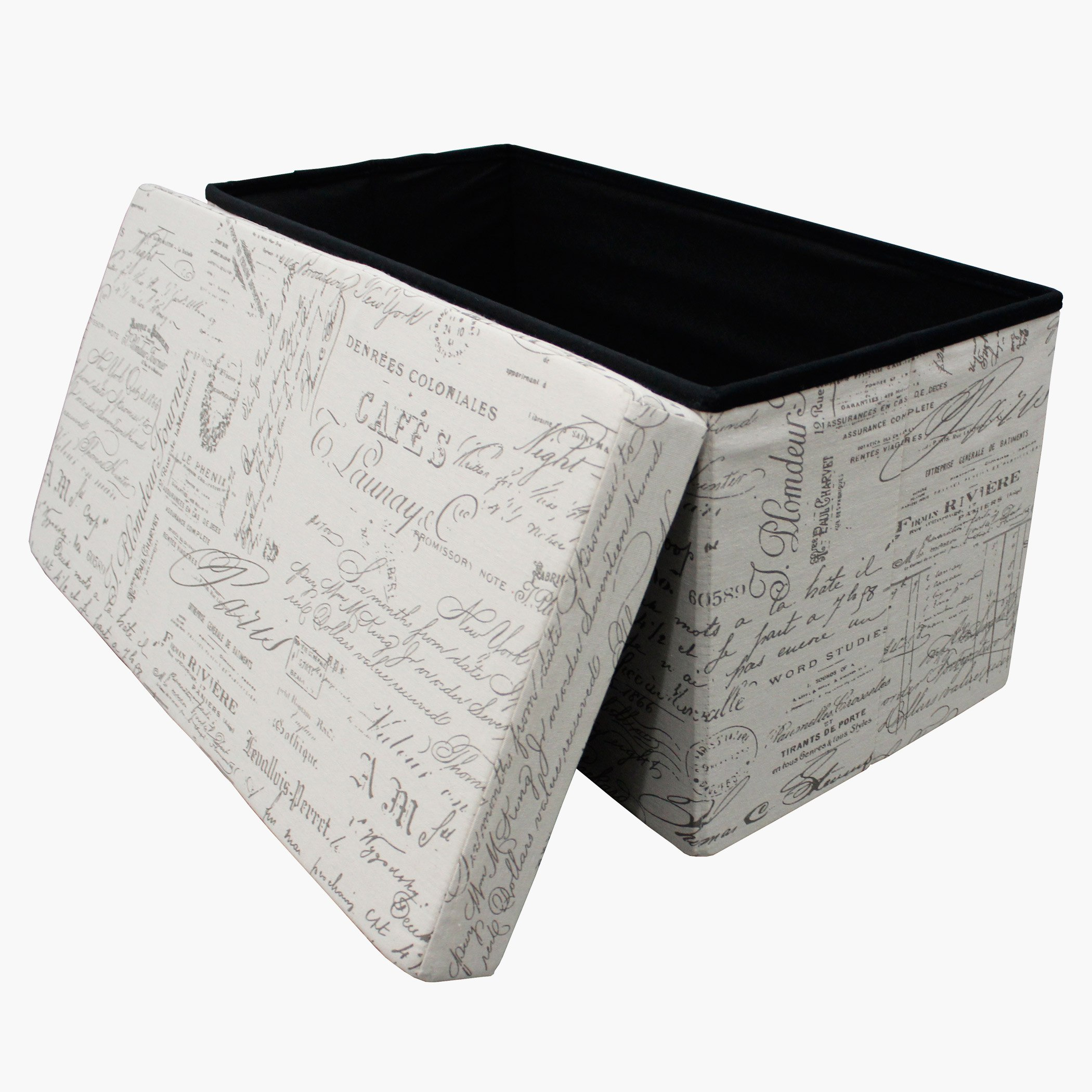 Script Folding Ottoman with Storage-hbxlivingroom-sofasandarmchairs-ottomansandfootstools-image-2