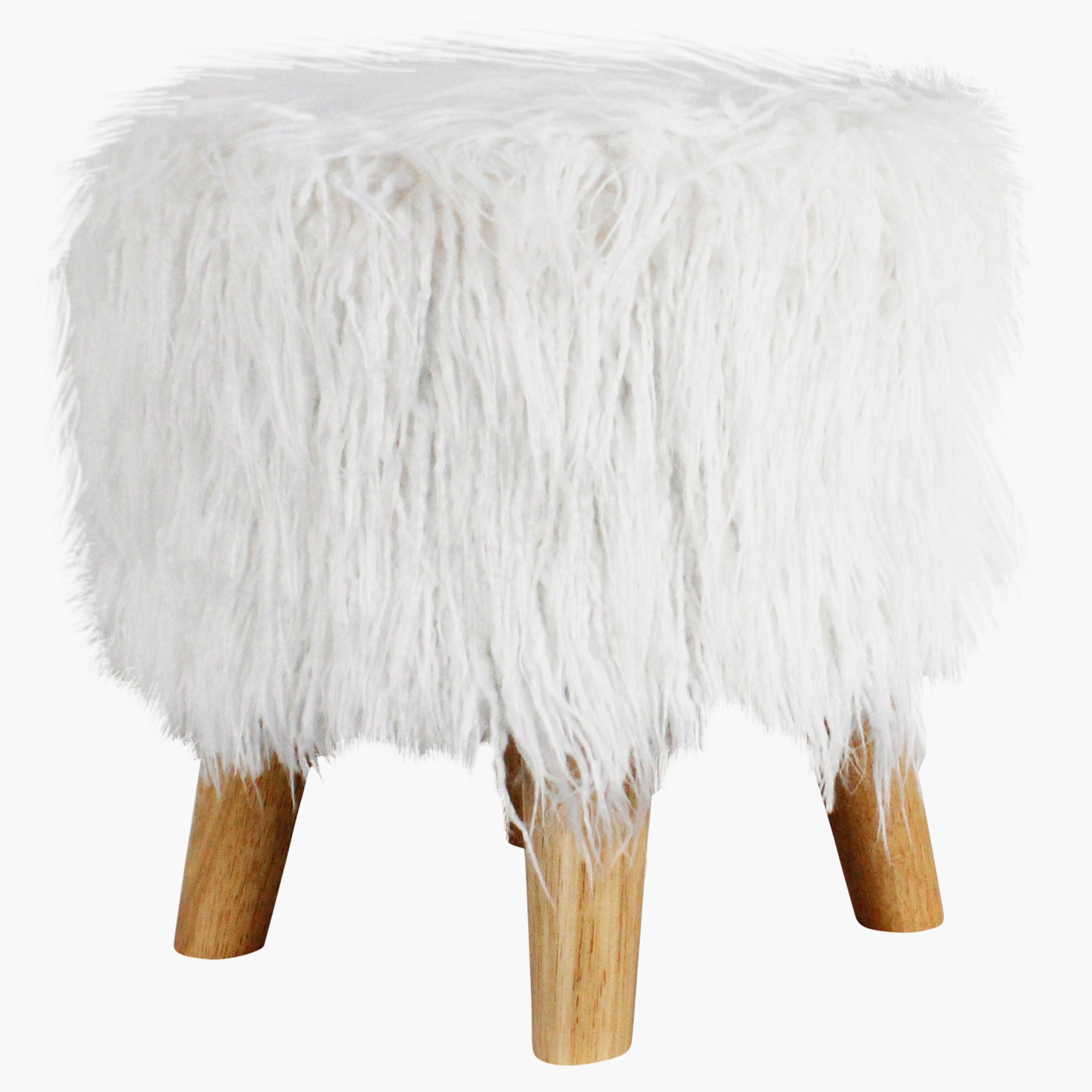 مقعد فرو أرنب اصطناعي-hbxlivingroom-sofasandarmchairs-ottomansandfootstools-image-1