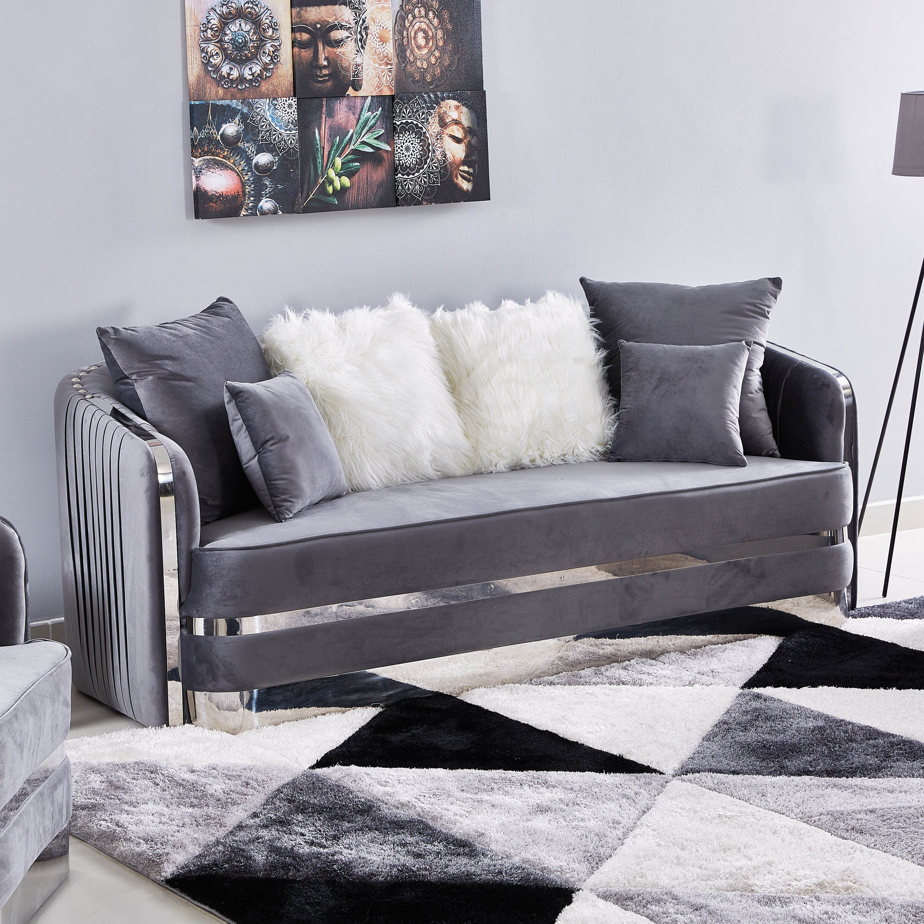 كنبة بارزة الملمس بـ3 مقاعد و6وسائد من جاتسبي-hbxlivingroom-sofasandarmchairs-sofas-image-2