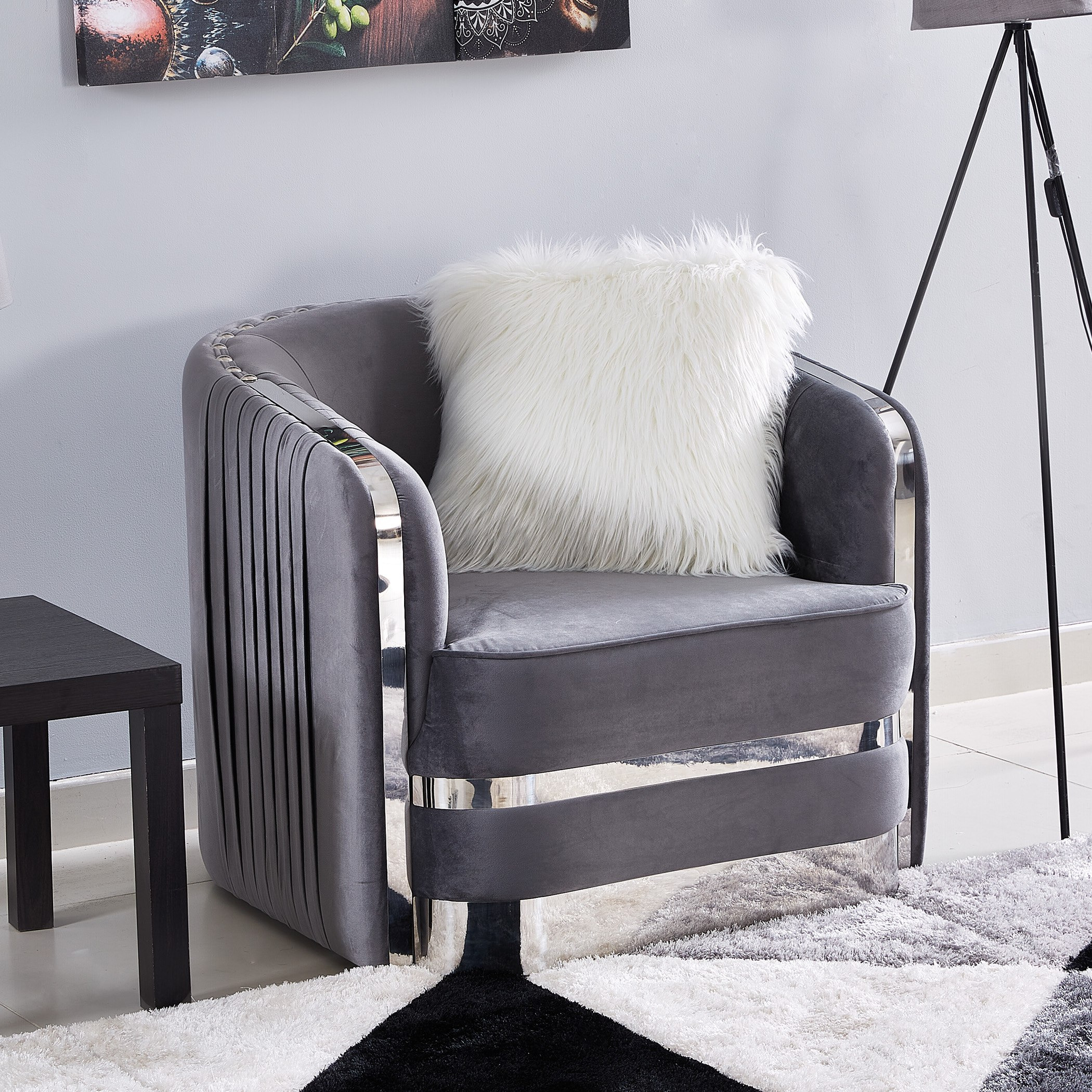 كنبة بارزة الملمس بـارزة الملمس بمقعد واحد ووسادة من جاتسبي-hbxlivingroom-sofasandarmchairs-sofas-image-2