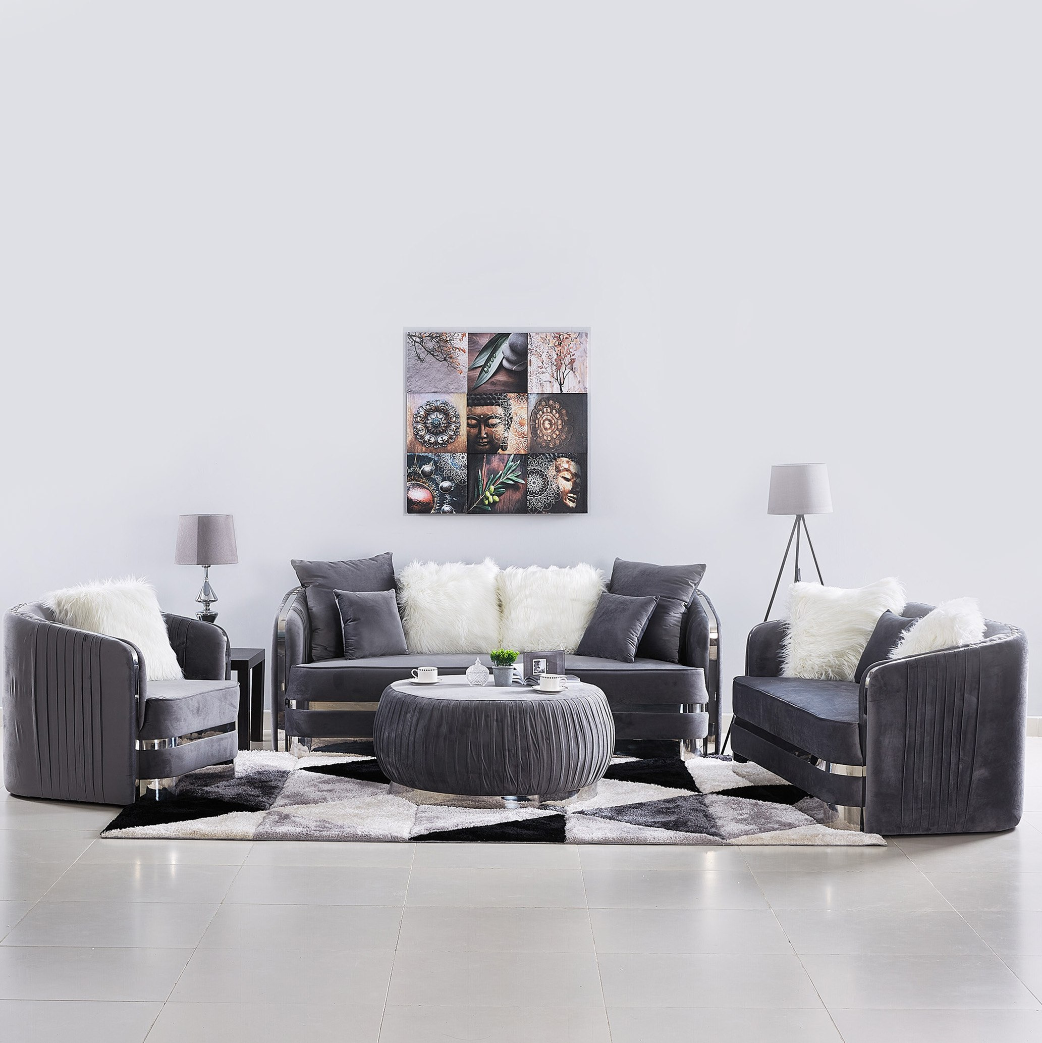كنبة بارزة الملمس بـارزة الملمس بمقعد واحد ووسادة من جاتسبي-hbxlivingroom-sofasandarmchairs-sofas-image-5