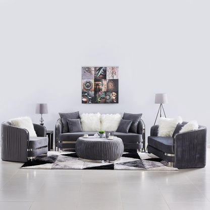 Gatsby 1-Seater Textured Sofa with 1-Cushion
