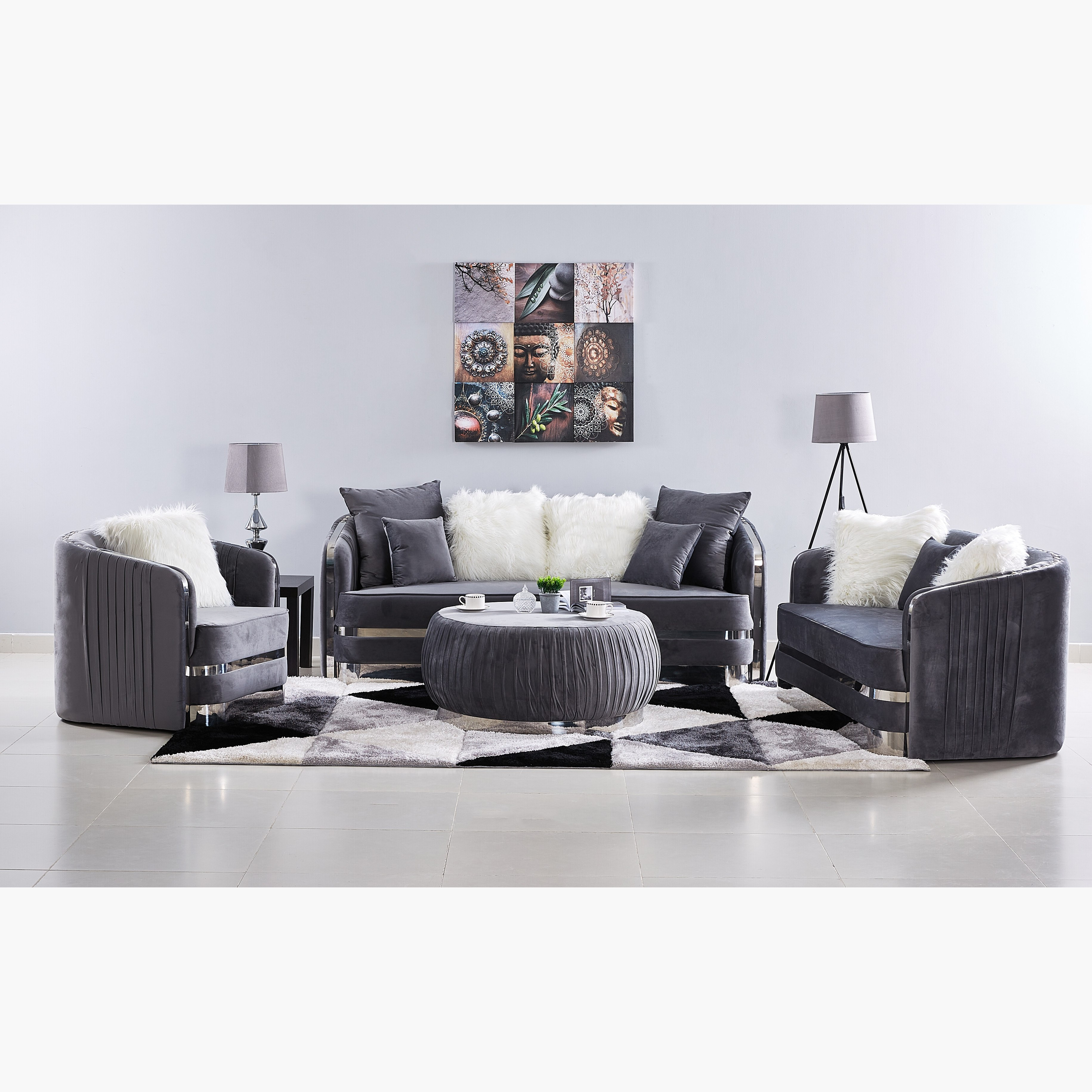 مسند قدم بارز الملمس من جاتسبي-hbxlivingroom-sofasandarmchairs-ottomansandfootstools-image-4