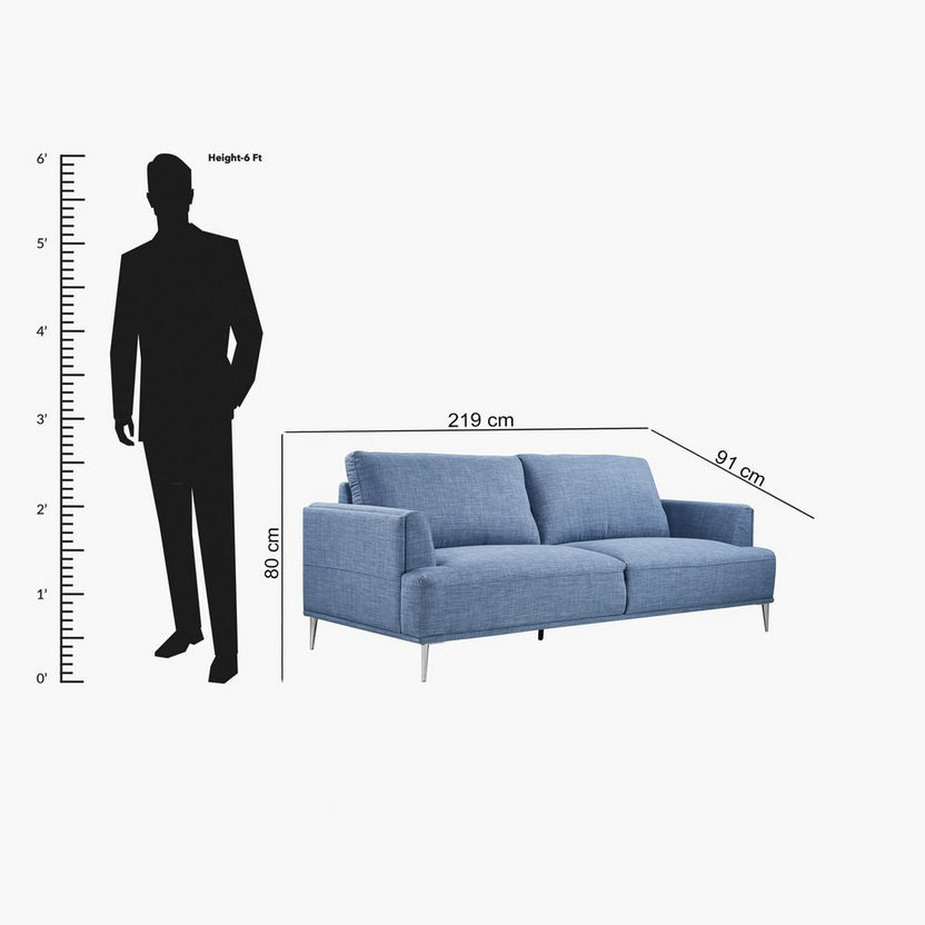 Stella 3-Seater Sofa-Sofas-image-6