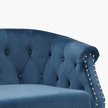 Lux 2-Seater Velvet Sofa-Sofas-image-5