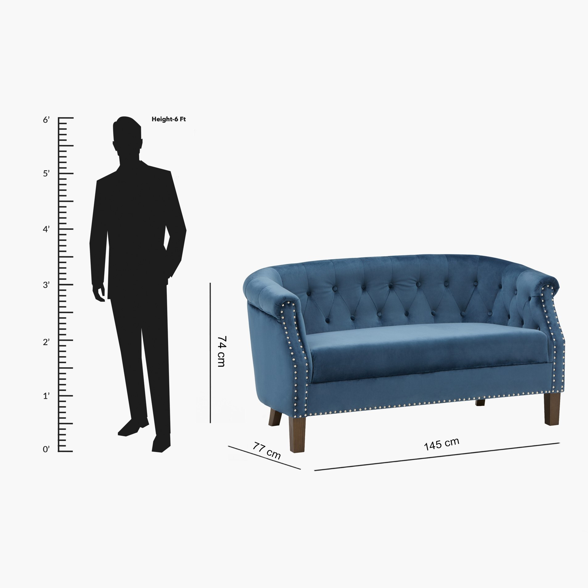 كنبة مخمليّة مقعدين من لوكس-hbxlivingroom-sofasandarmchairs-sofas-image-9