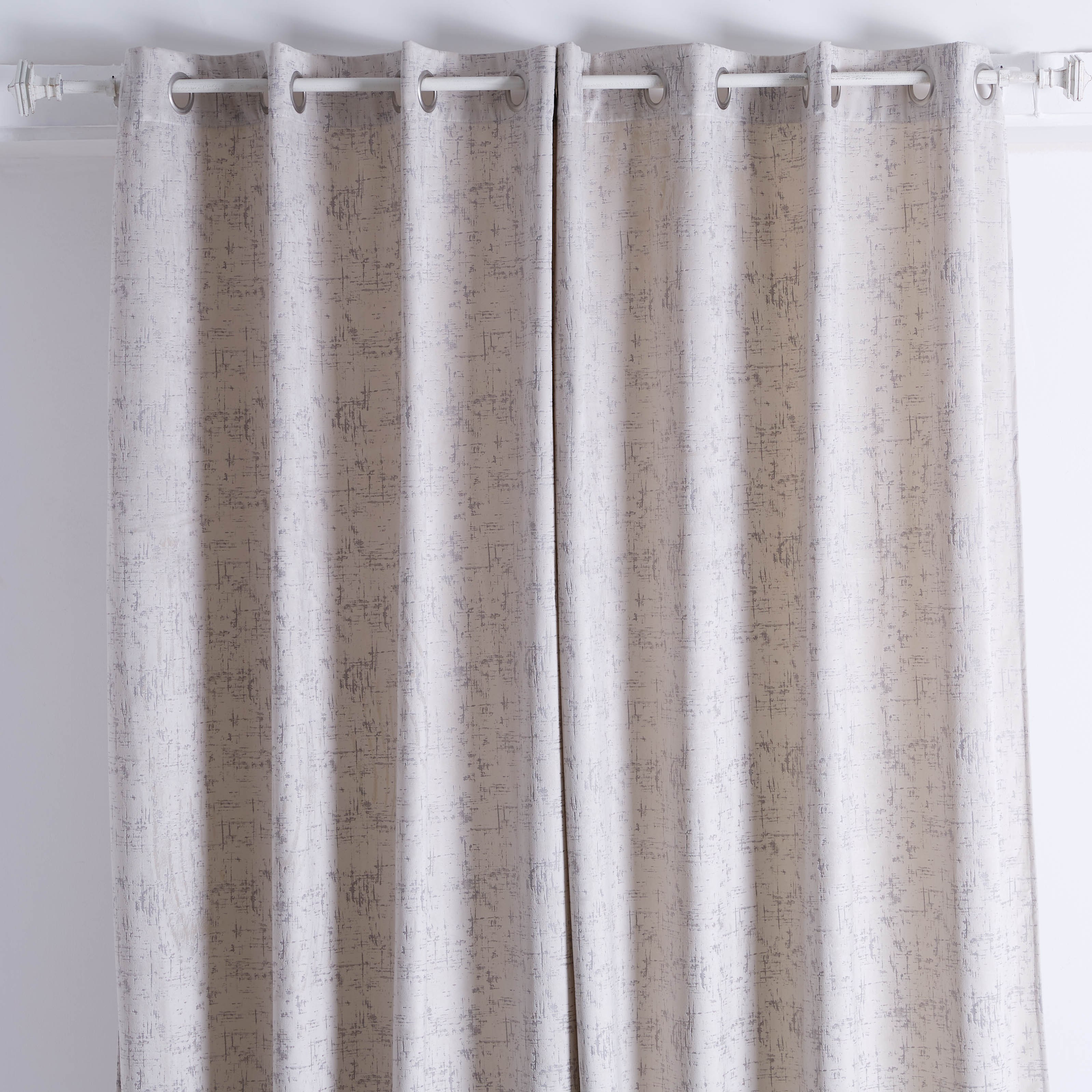 Audrey Blackout Velvet curtain Pair - 135x300 cm-hbxbedroom-windowcoverings-curtains-image-1