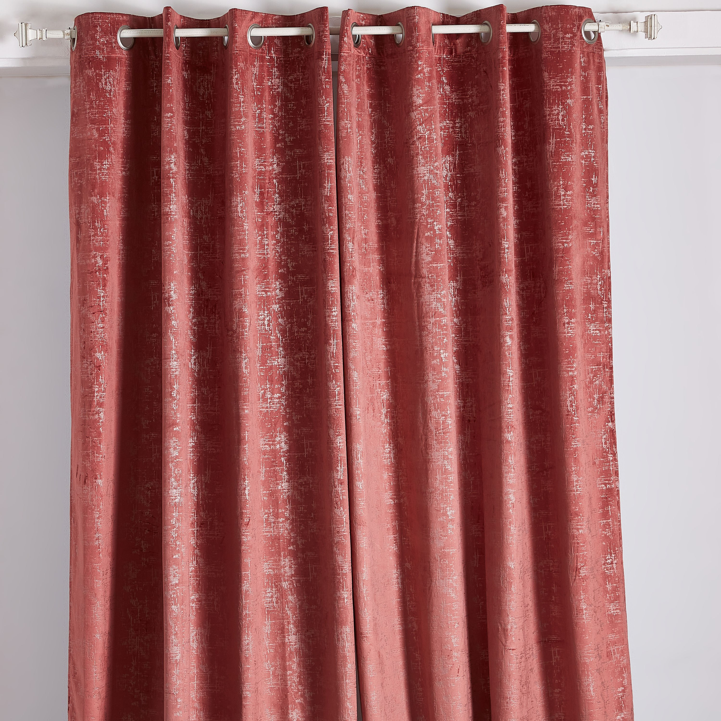 زوج ستائر تعتيم مخملي بطبعات من أودري- 135x300 سم-hbxbedroom-windowcoverings-curtains-image-1