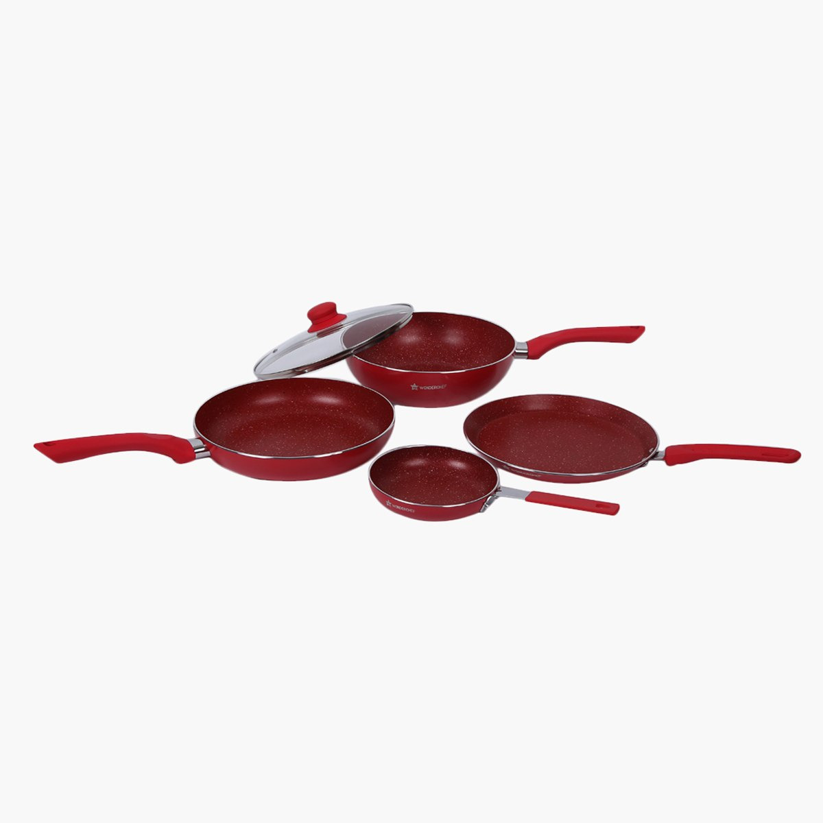 طقم أواني طهي غير قابل للالتصاق من ووندرشيف رويال فيلفيت - 5 قطع-hbxkitchen-kitchenware-foodpreparation-image-2