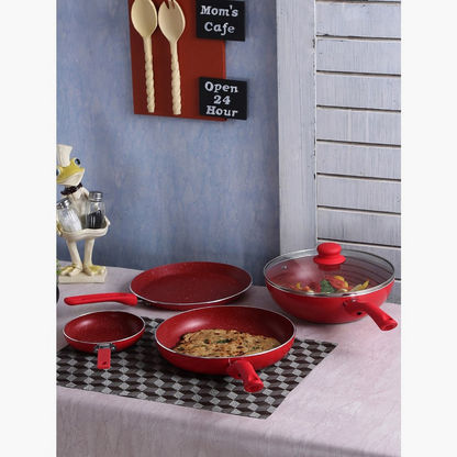 Wonderchef Royal Velvet 5-Piece Non-Stick Cookware Set-Cookware-image-7