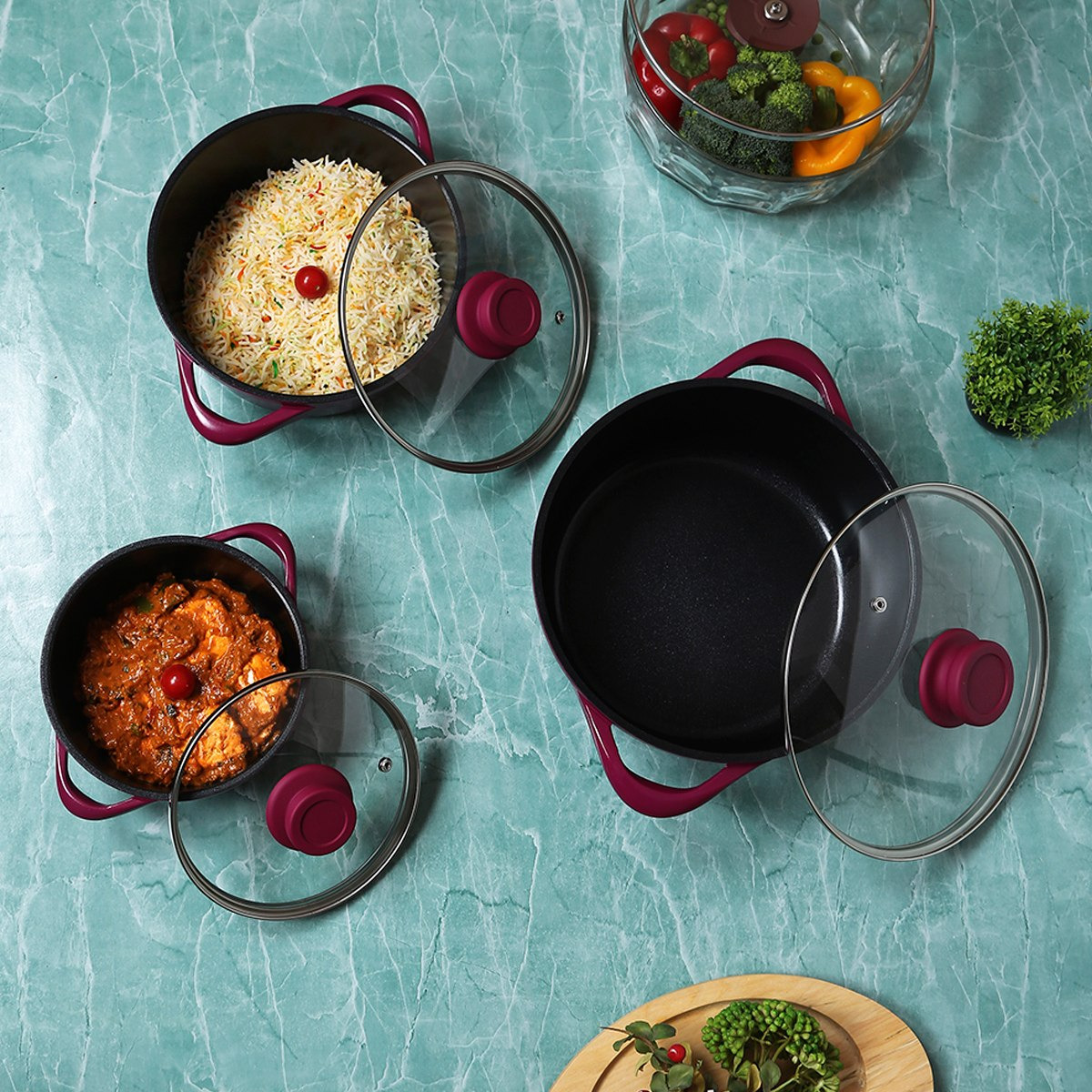 طقم كسرولة 6 قطع سيراميد من واندرشيف-hbxkitchen-kitchenware-foodpreparation-image-1